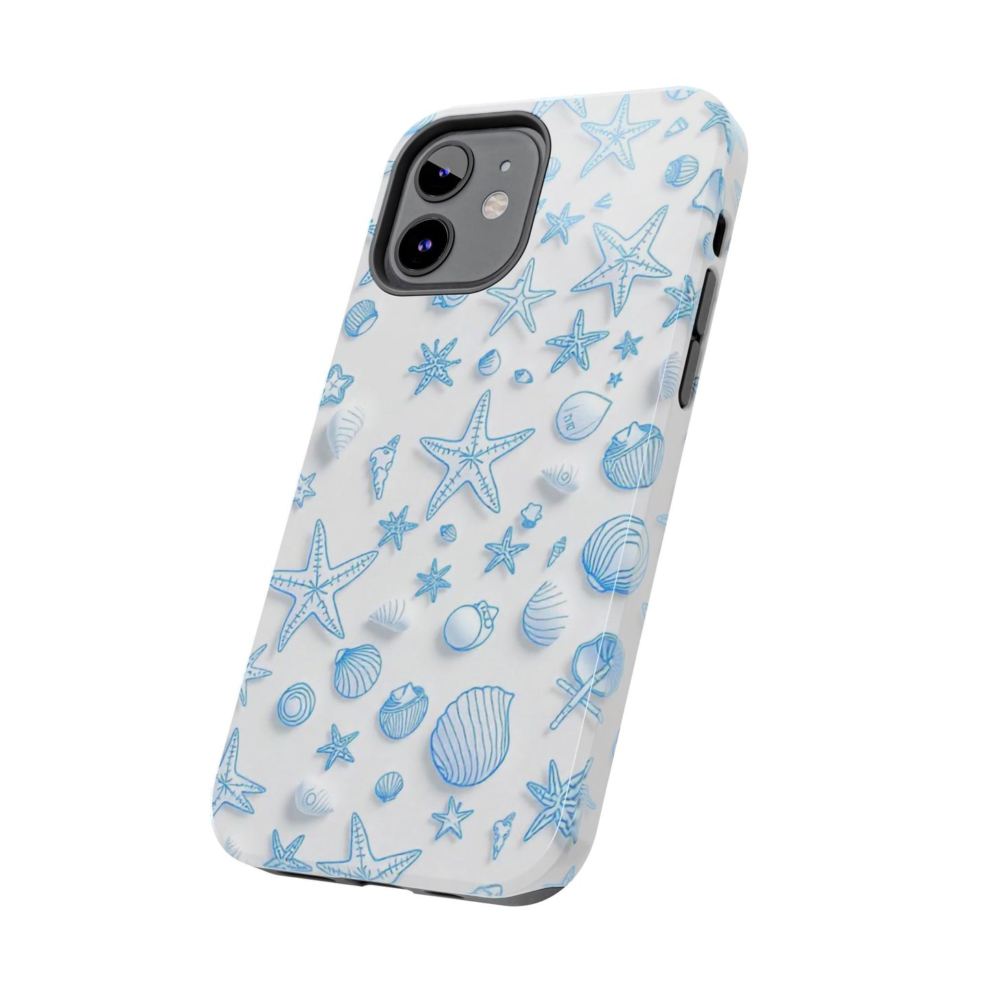 Ocean Breeze Seashell Pattern Phone Case For iphone 15 14 13 12 11 X XR XS XS Max iphone 8 7 mini |Samsung S24 S23 S22 S21 | Get 20% discount today.