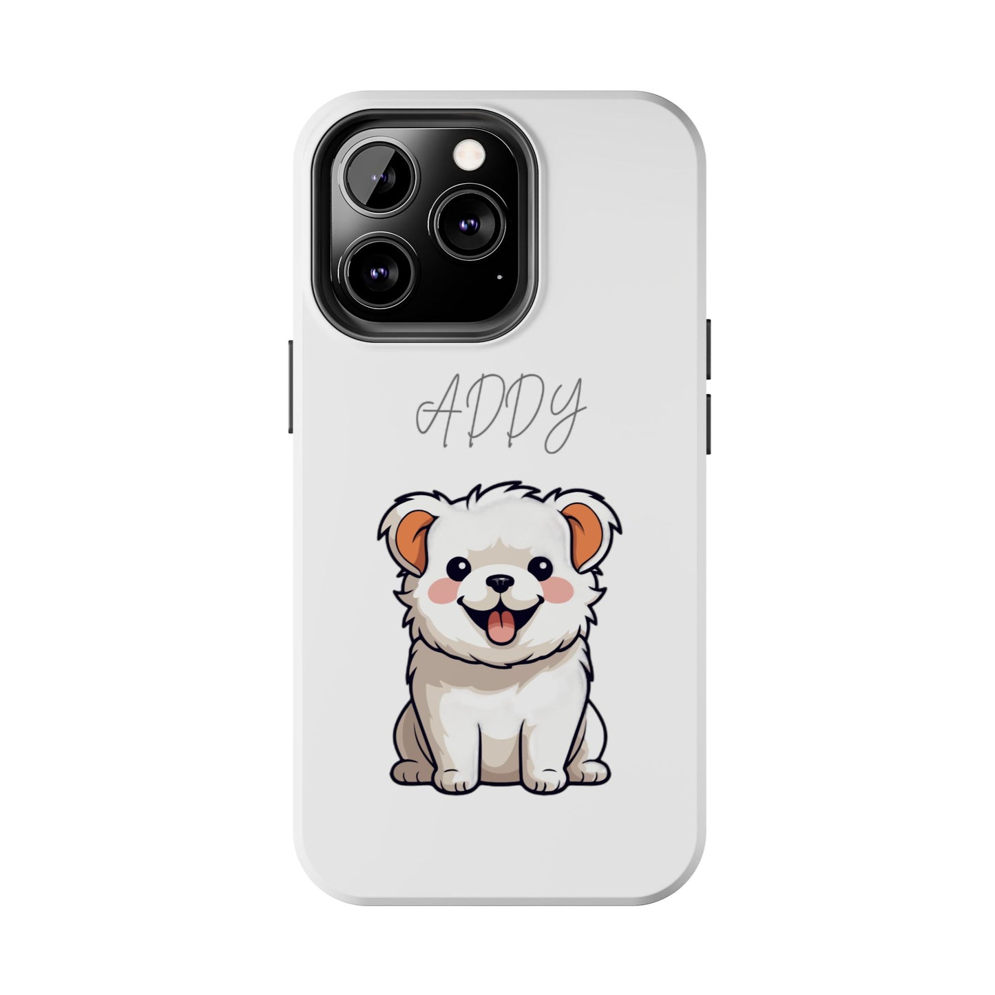 Adorable Puppy Custom Tough Phone Case