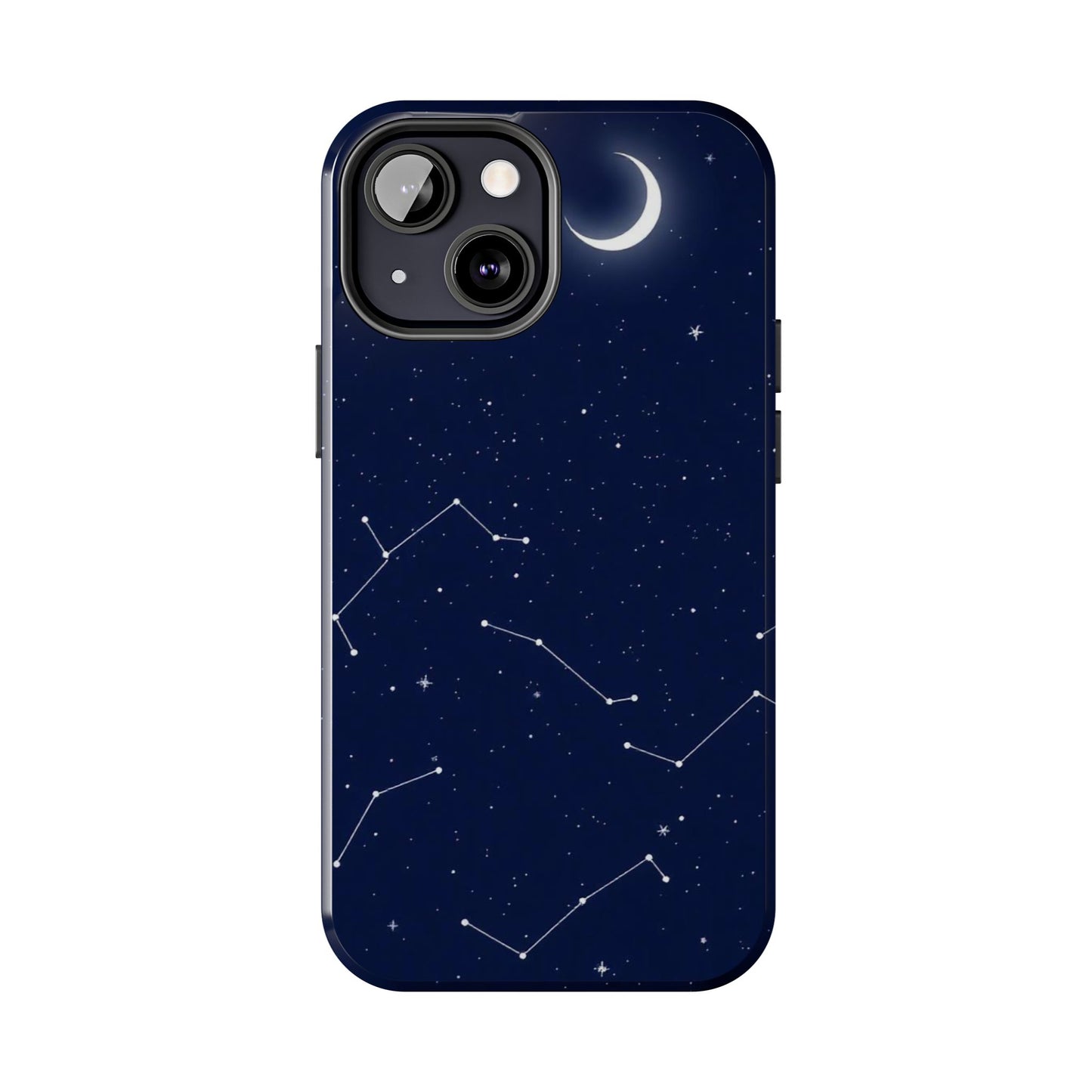 "Moonlit Constellation Tough Phone Case - Explore the Night Sky"