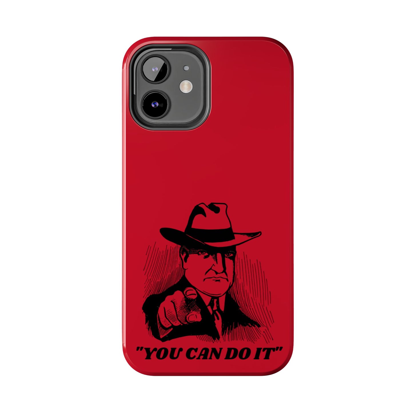 Retro Motivational Phone Case Design