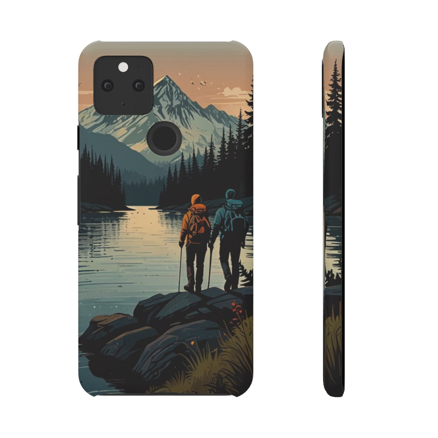 Phone Cases -  Hiking with Mountains