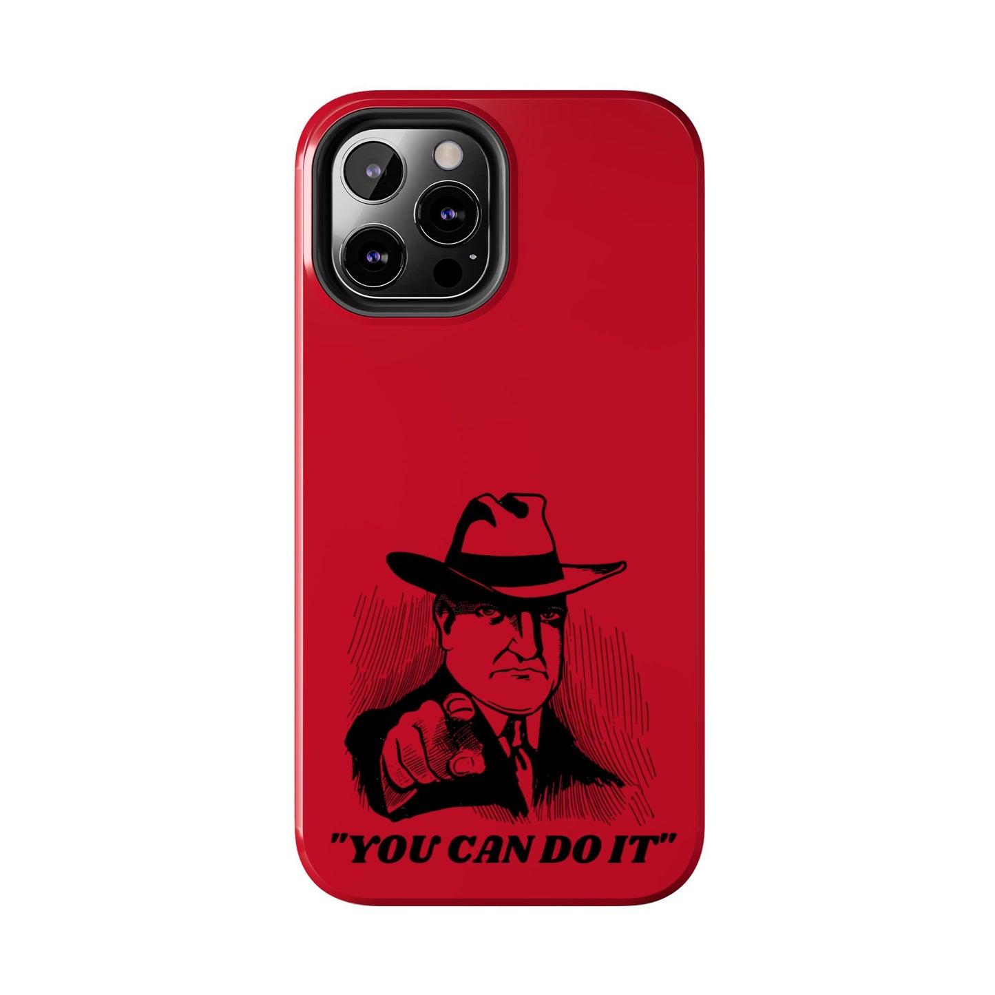 Retro Motivational Phone Case Design