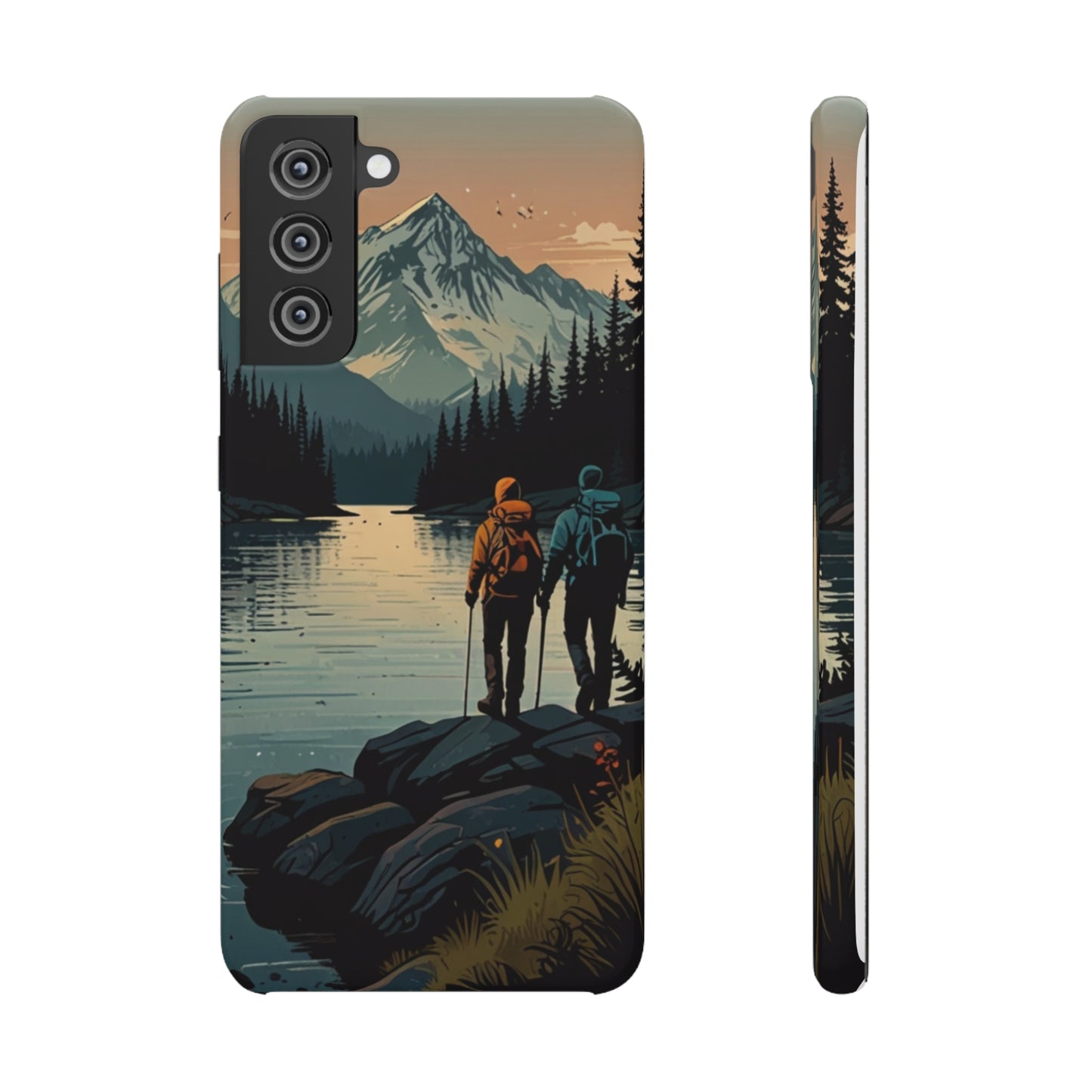 Phone Cases -  Hiking with Mountains