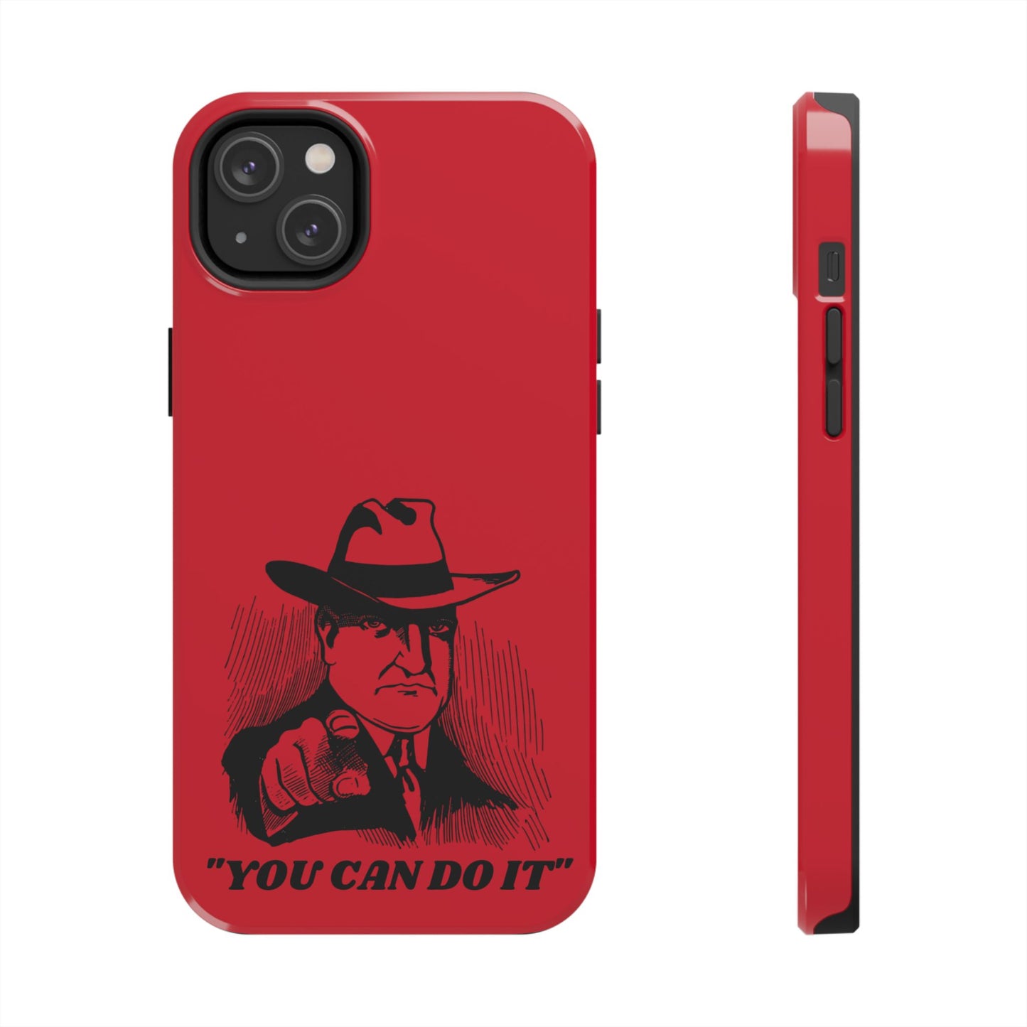 Retro Motivational Phone Case Design