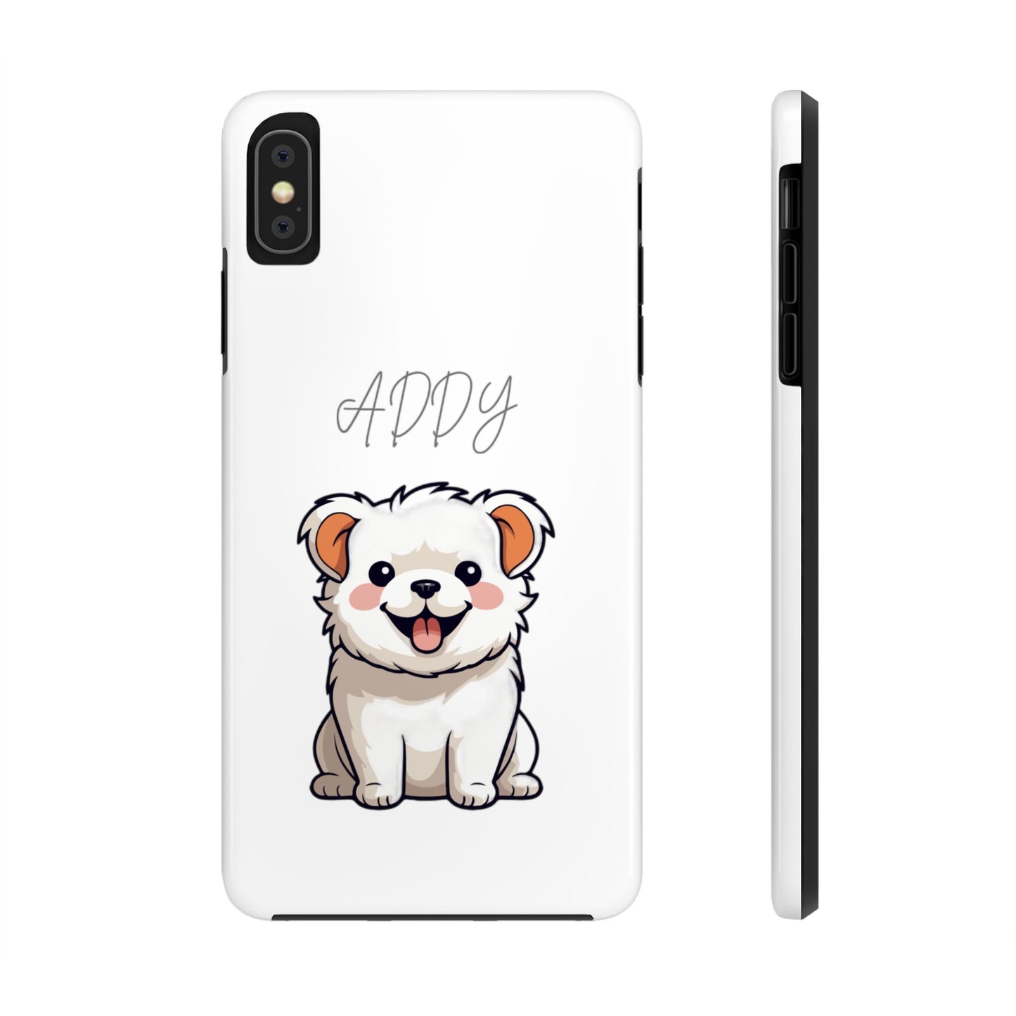 Adorable Puppy Custom Tough Phone Case