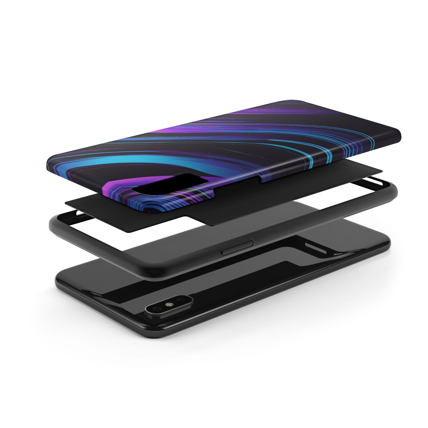 "Galactic Wave - Abstract Tough Phone Case"