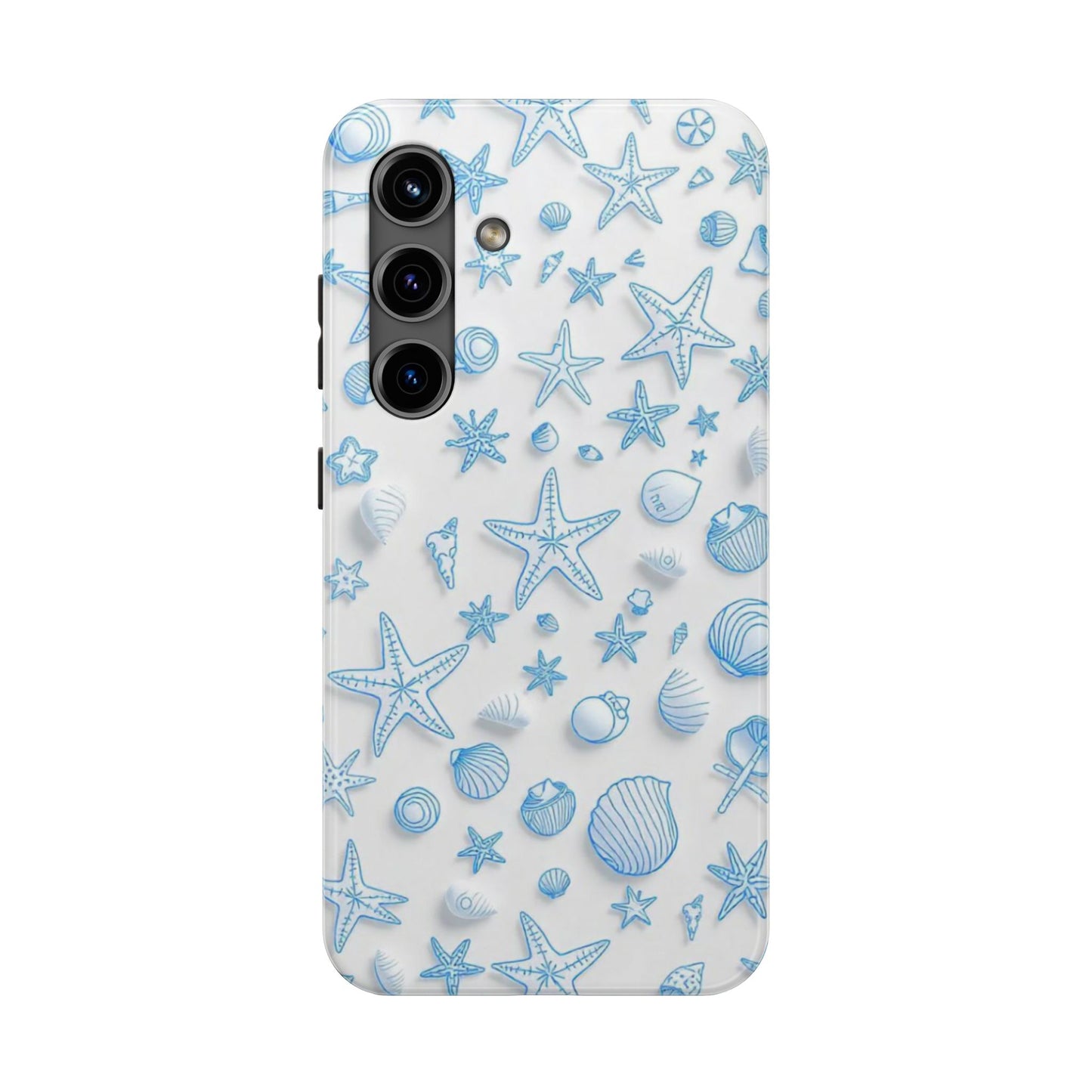 Ocean Breeze Seashell Pattern Phone Case For iphone 15 14 13 12 11 X XR XS XS Max iphone 8 7 mini |Samsung S24 S23 S22 S21 | Get 20% discount today.