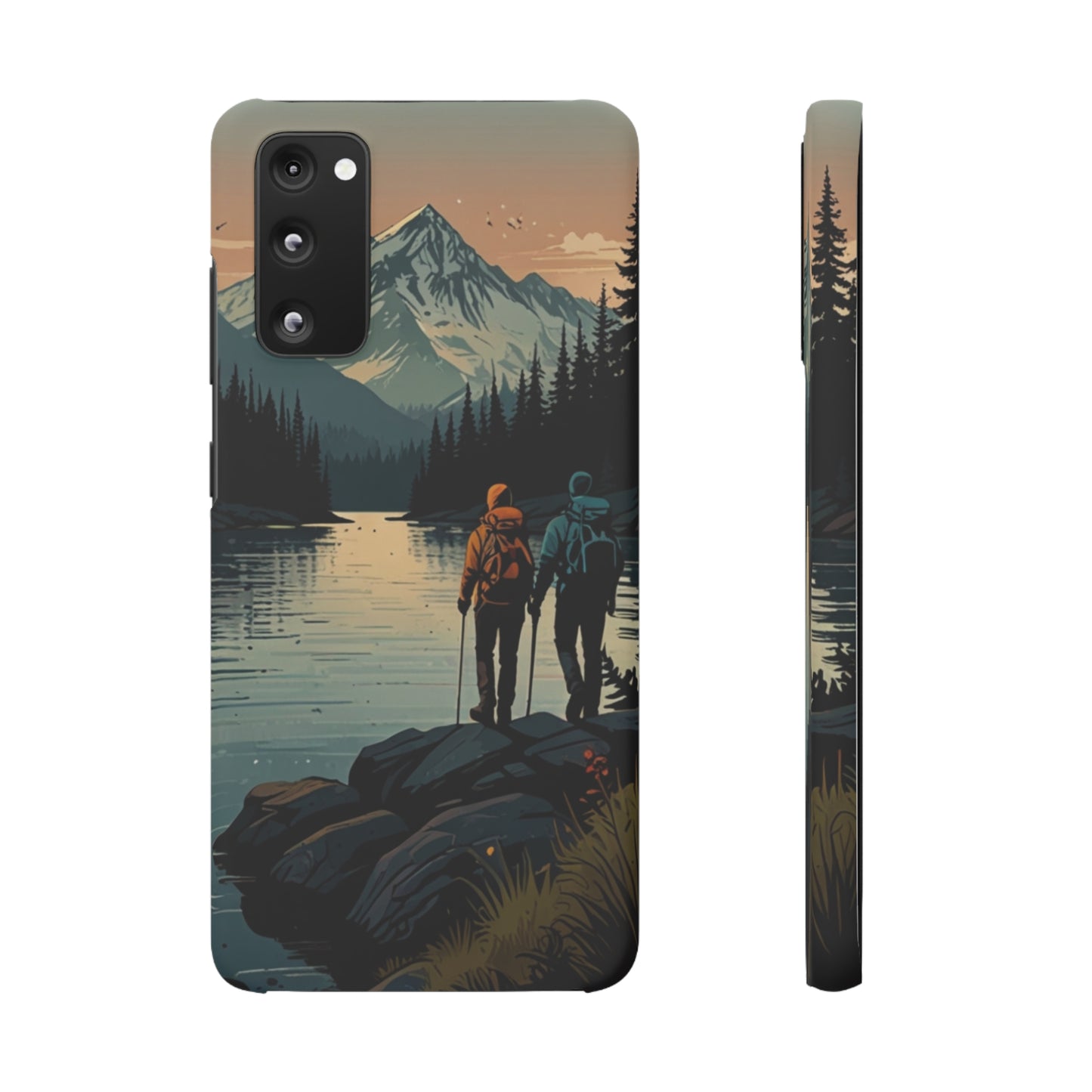 Phone Cases -  Hiking with Mountains