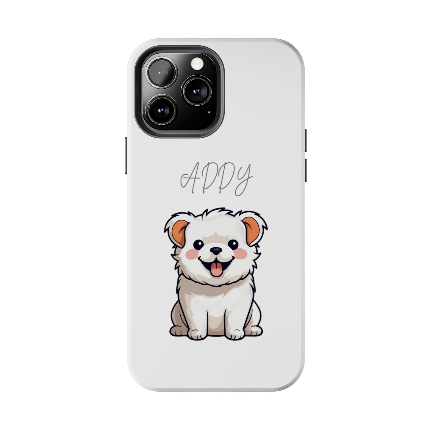 Adorable Puppy Custom Tough Phone Case