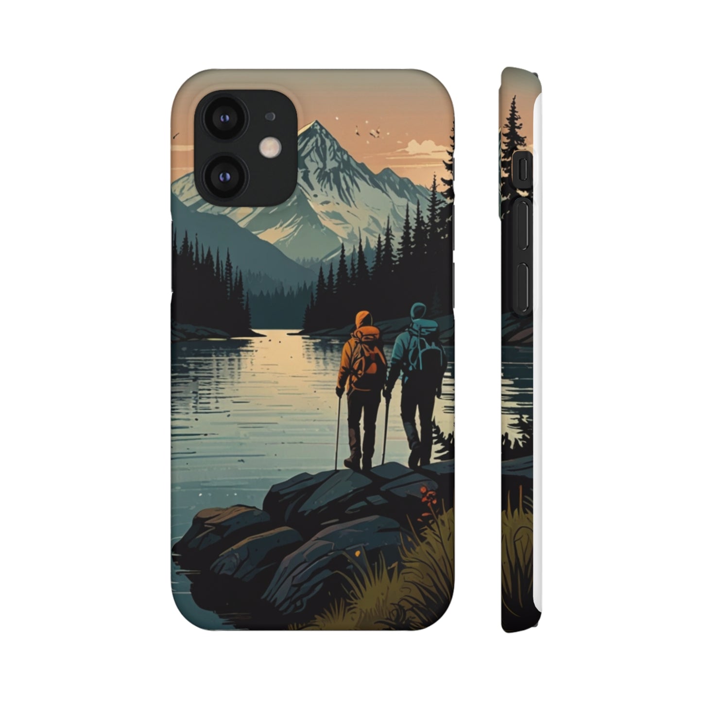 Phone Cases -  Hiking with Mountains