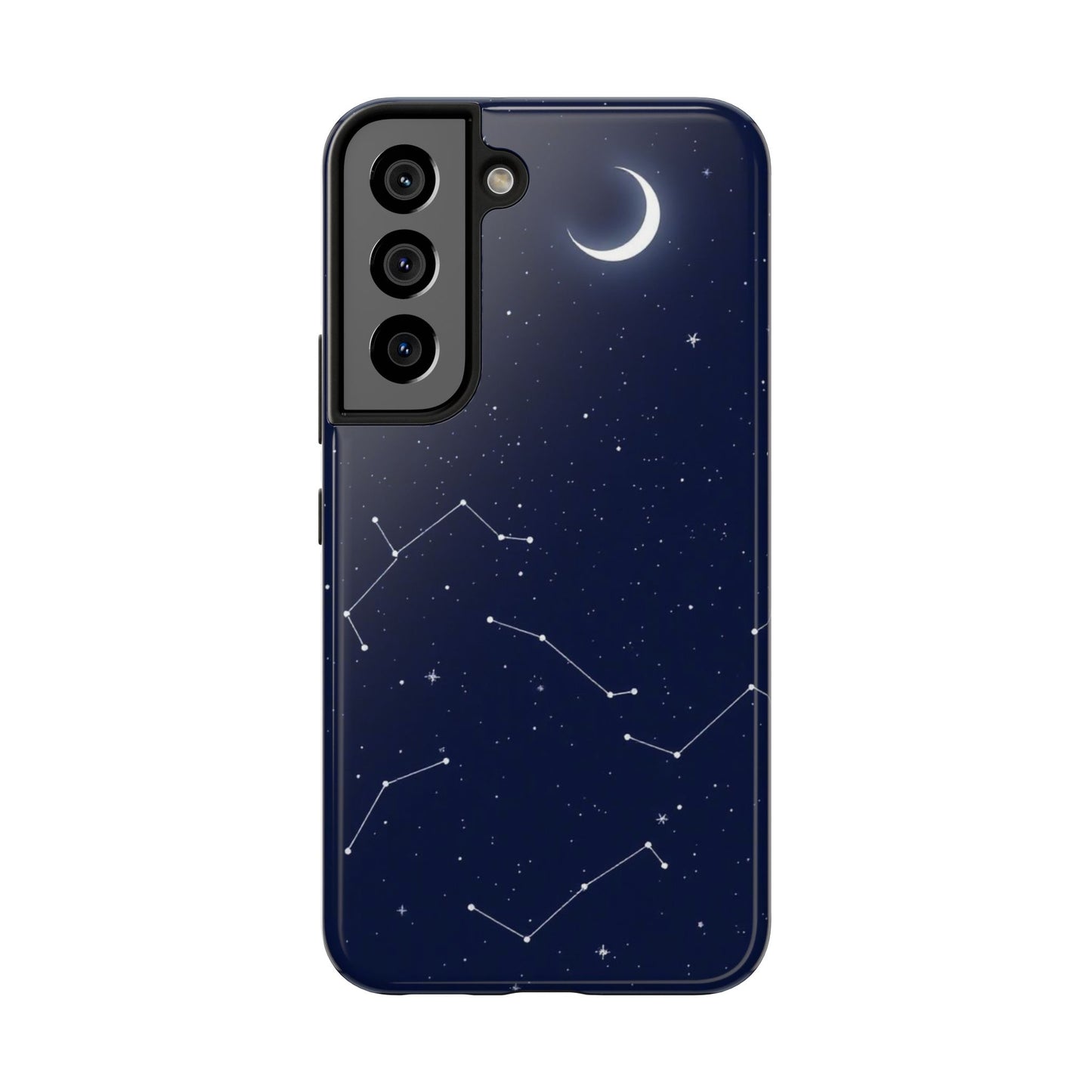 "Moonlit Constellation Tough Phone Case - Explore the Night Sky"