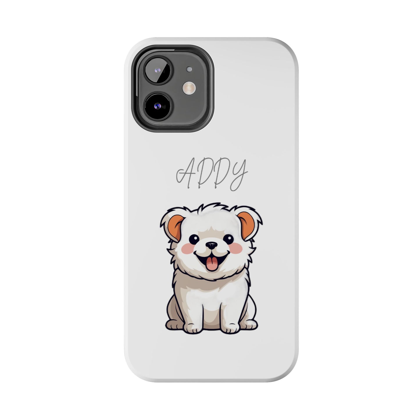 Adorable Puppy Custom Tough Phone Case