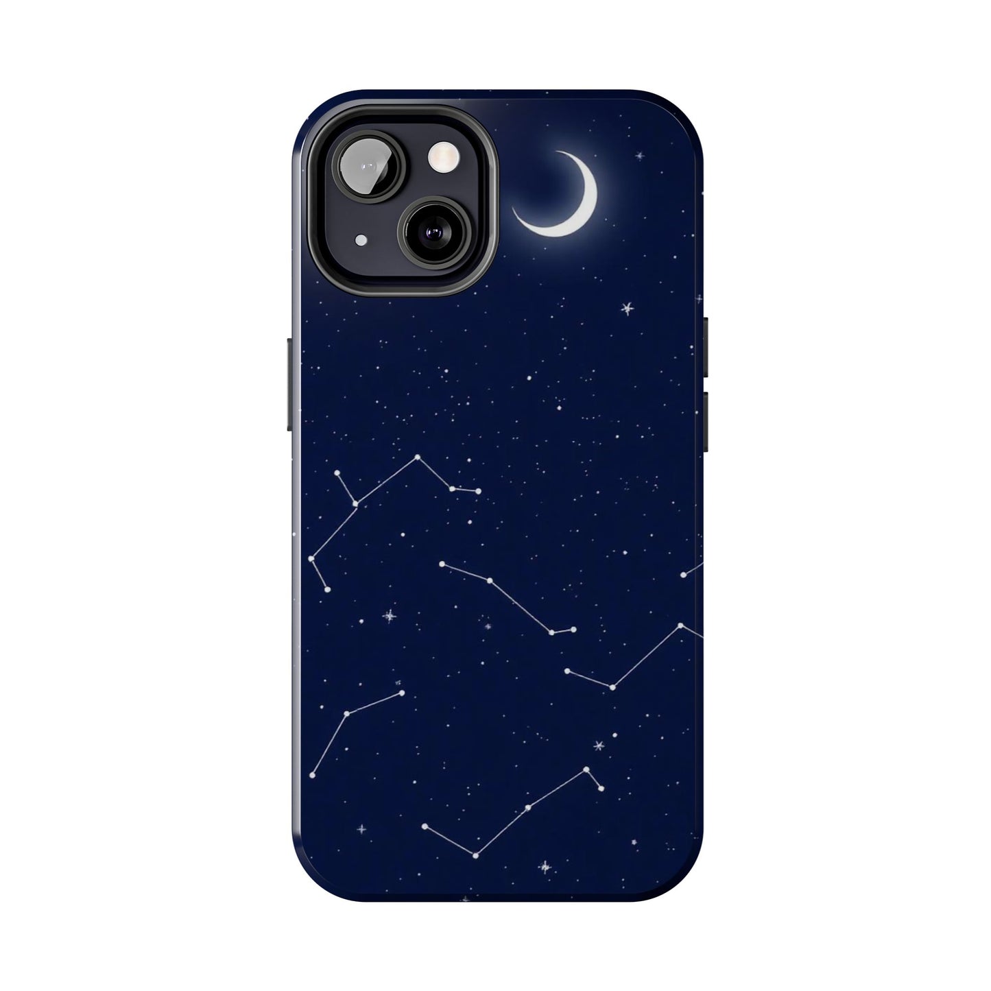 "Moonlit Constellation Tough Phone Case - Explore the Night Sky"