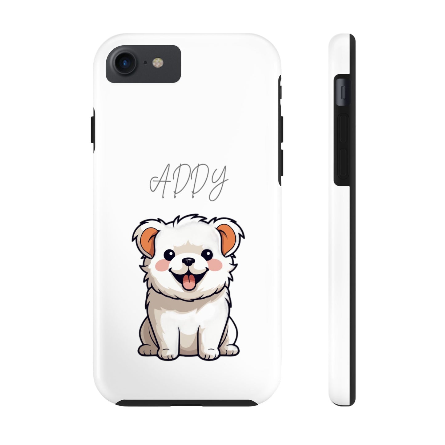 Adorable Puppy Custom Tough Phone Case