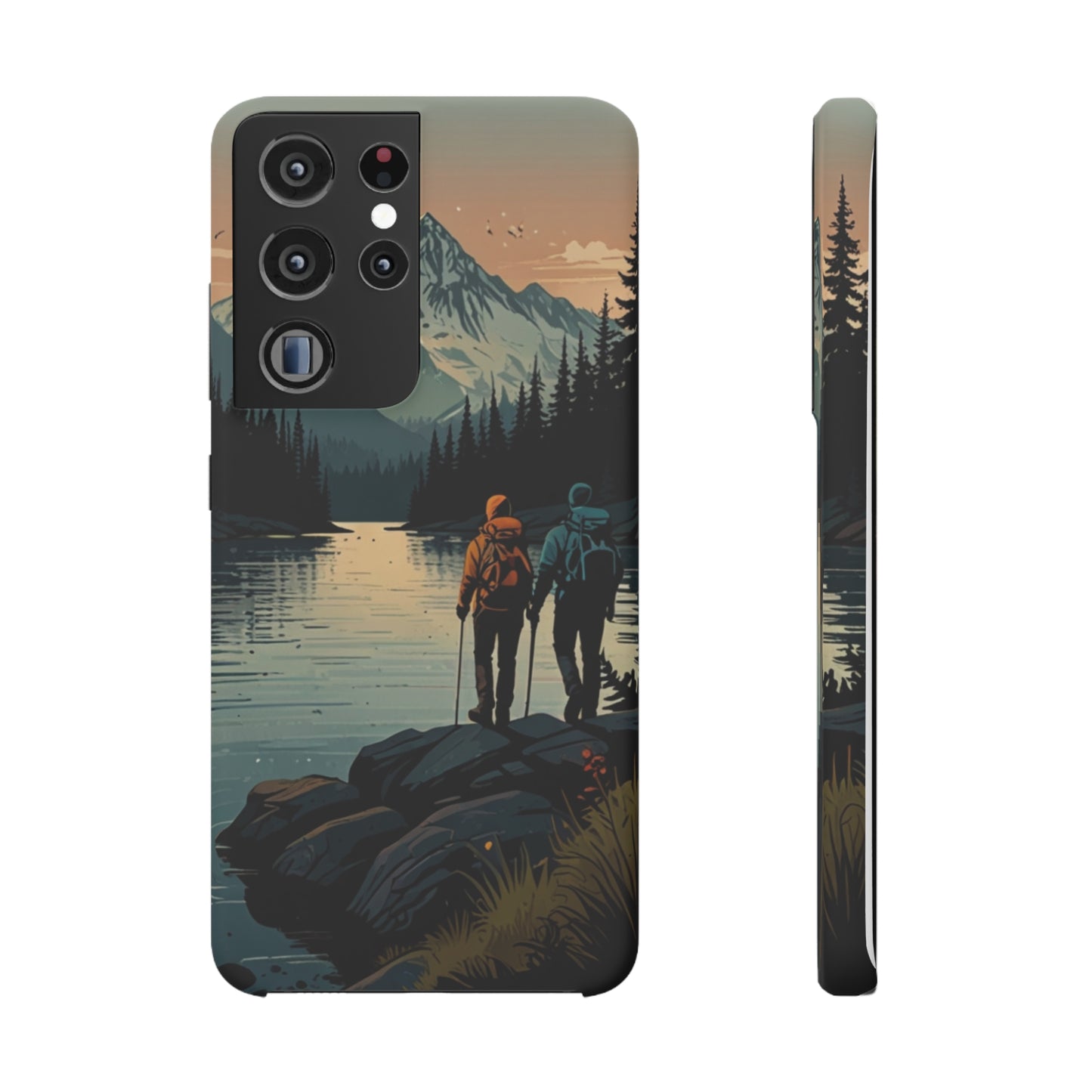 Phone Cases -  Hiking with Mountains