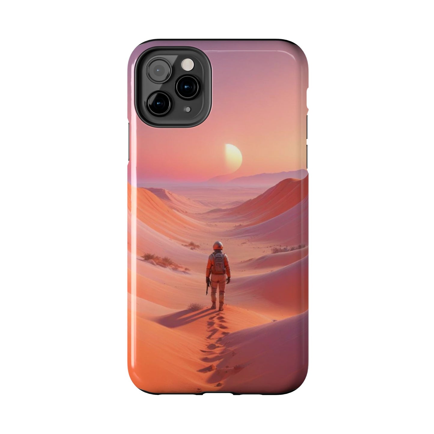 "Deserted Planet Explorer - Tough Phone Case"