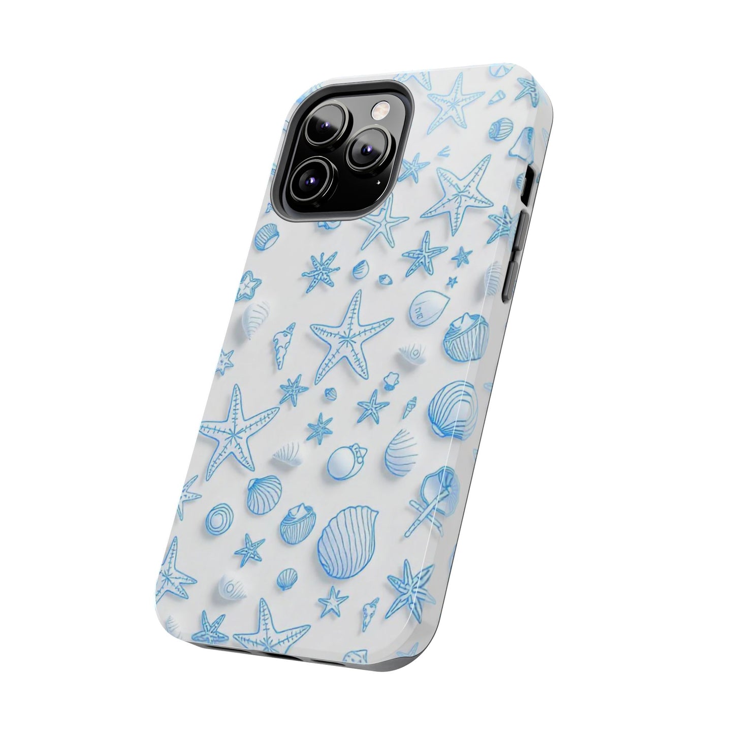 Ocean Breeze Seashell Pattern Phone Case For iphone 15 14 13 12 11 X XR XS XS Max iphone 8 7 mini |Samsung S24 S23 S22 S21 | Get 20% discount today.