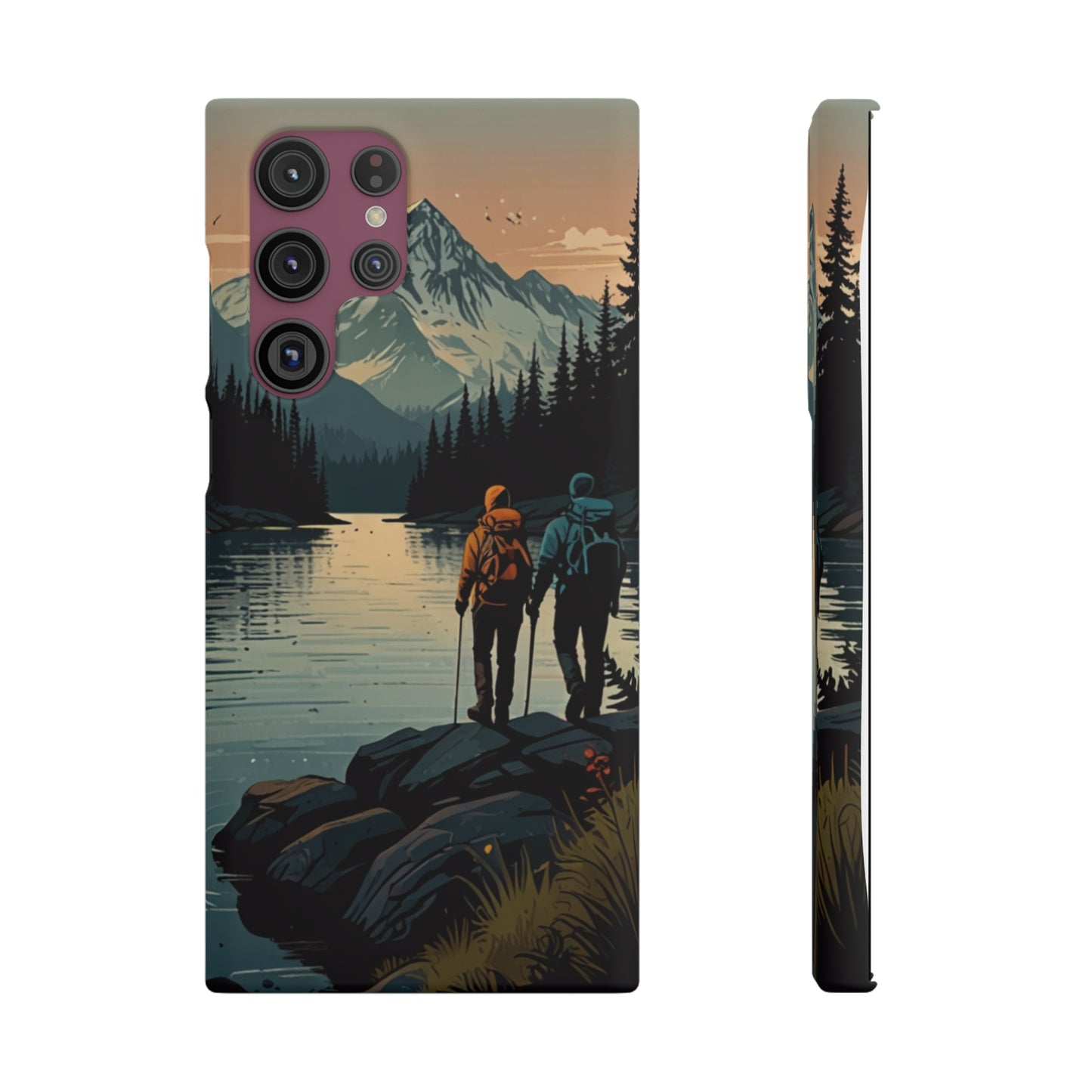 Phone Cases -  Hiking with Mountains