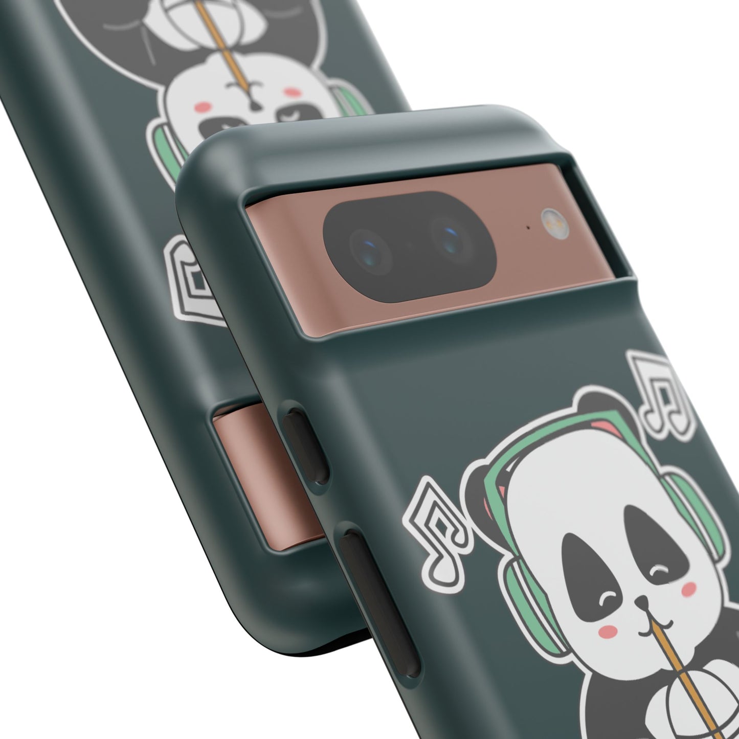 Chill Panda with Bubble Tea Tough Phone Case