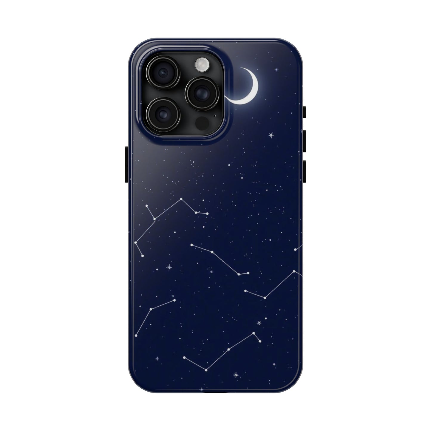 "Moonlit Constellation Tough Phone Case - Explore the Night Sky"