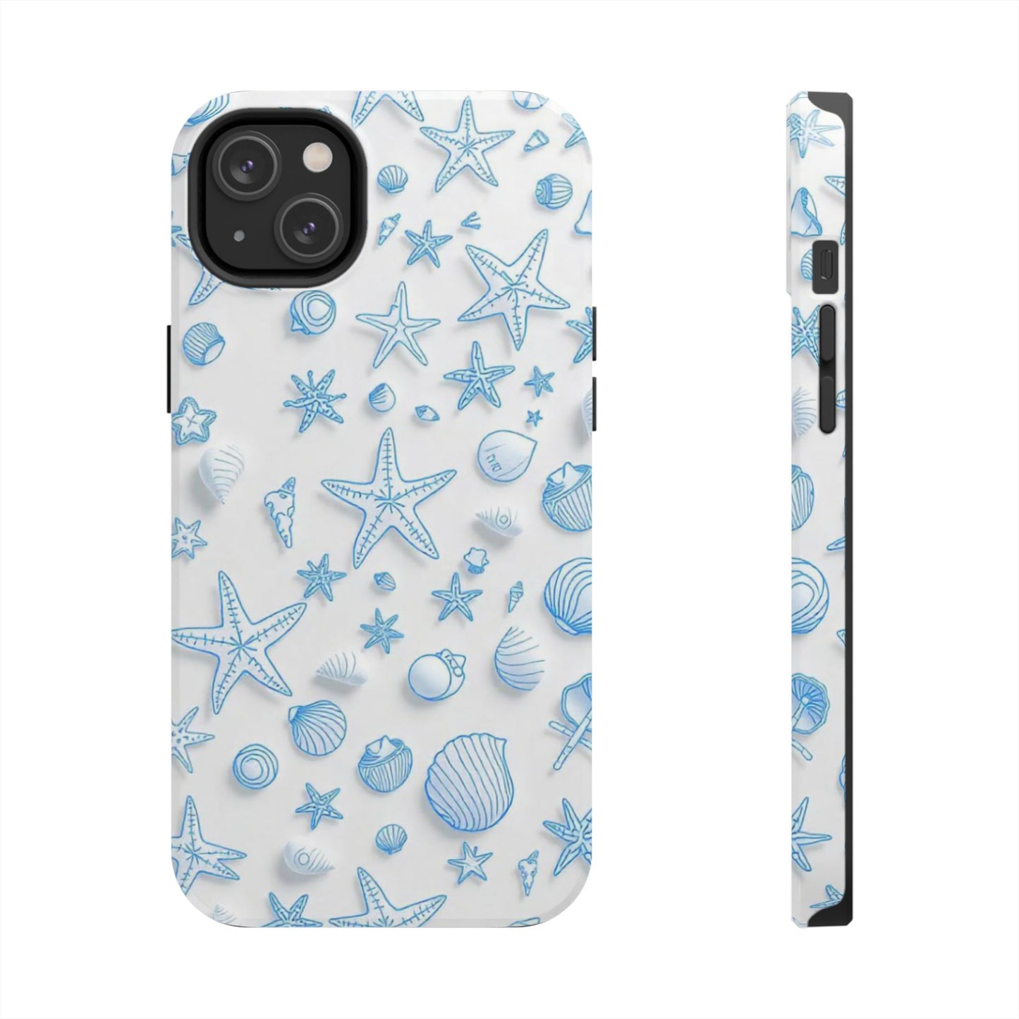 Ocean Breeze Seashell Pattern Phone Case For iphone 15 14 13 12 11 X XR XS XS Max iphone 8 7 mini |Samsung S24 S23 S22 S21 | Get 20% discount today.