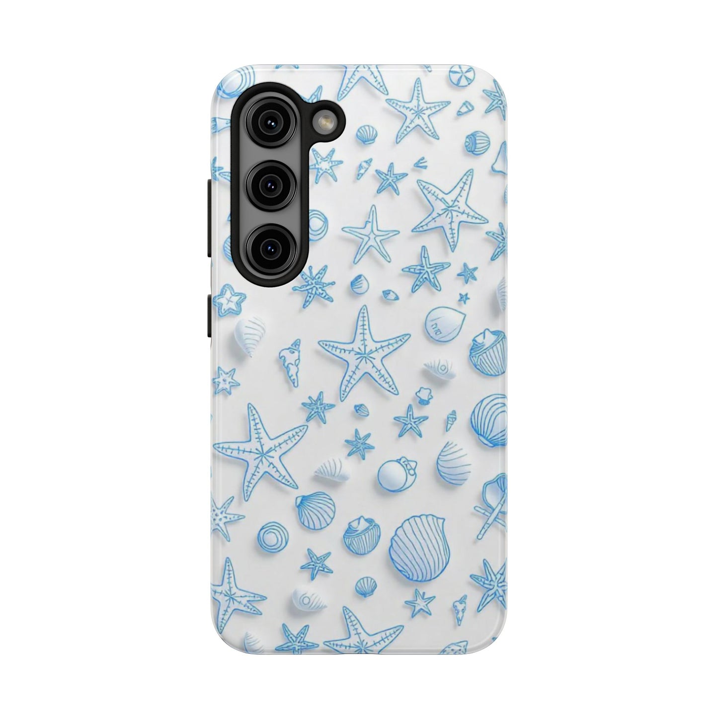 Ocean Breeze Seashell Pattern Phone Case For iphone 15 14 13 12 11 X XR XS XS Max iphone 8 7 mini |Samsung S24 S23 S22 S21 | Get 20% discount today.