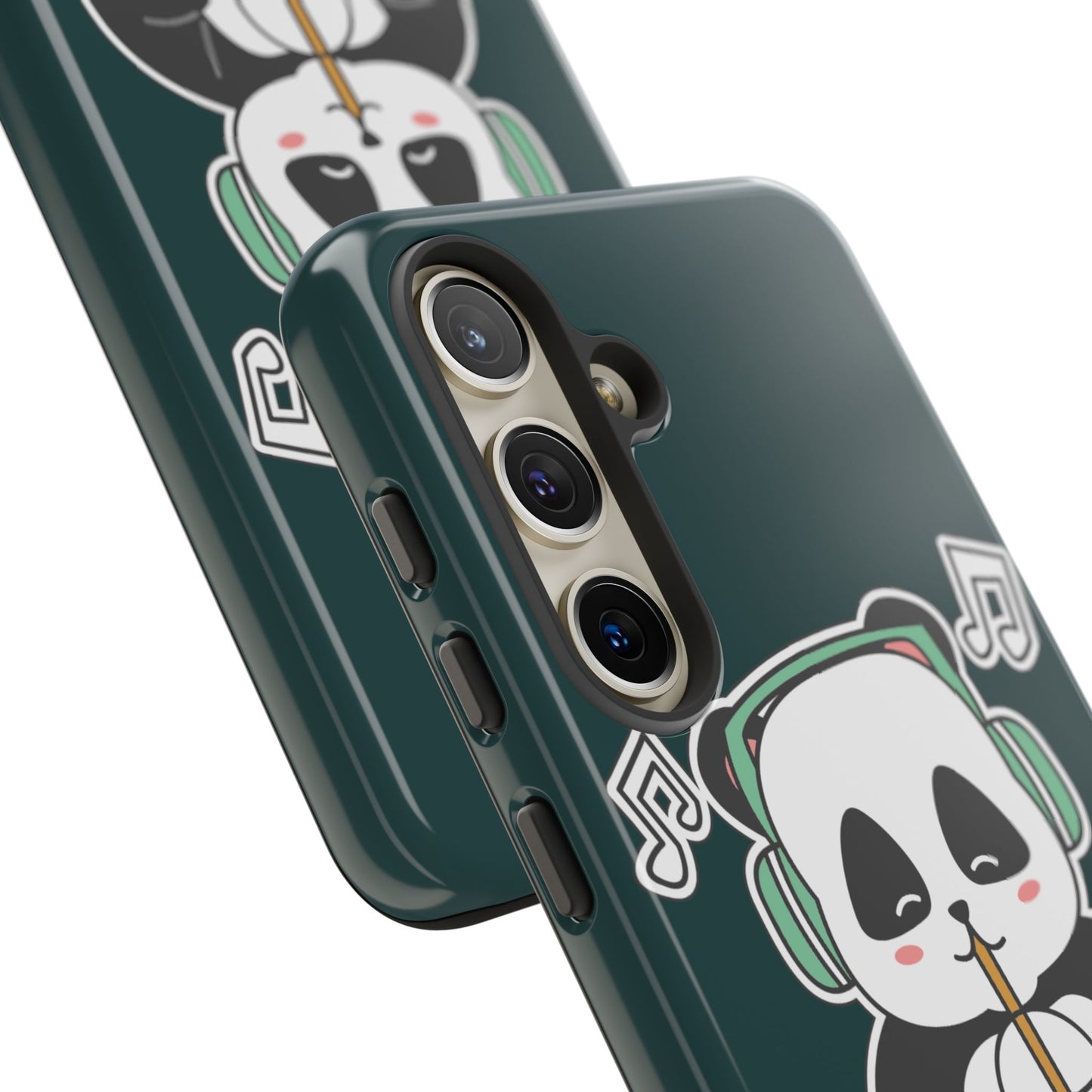 Chill Panda with Bubble Tea Tough Phone Case