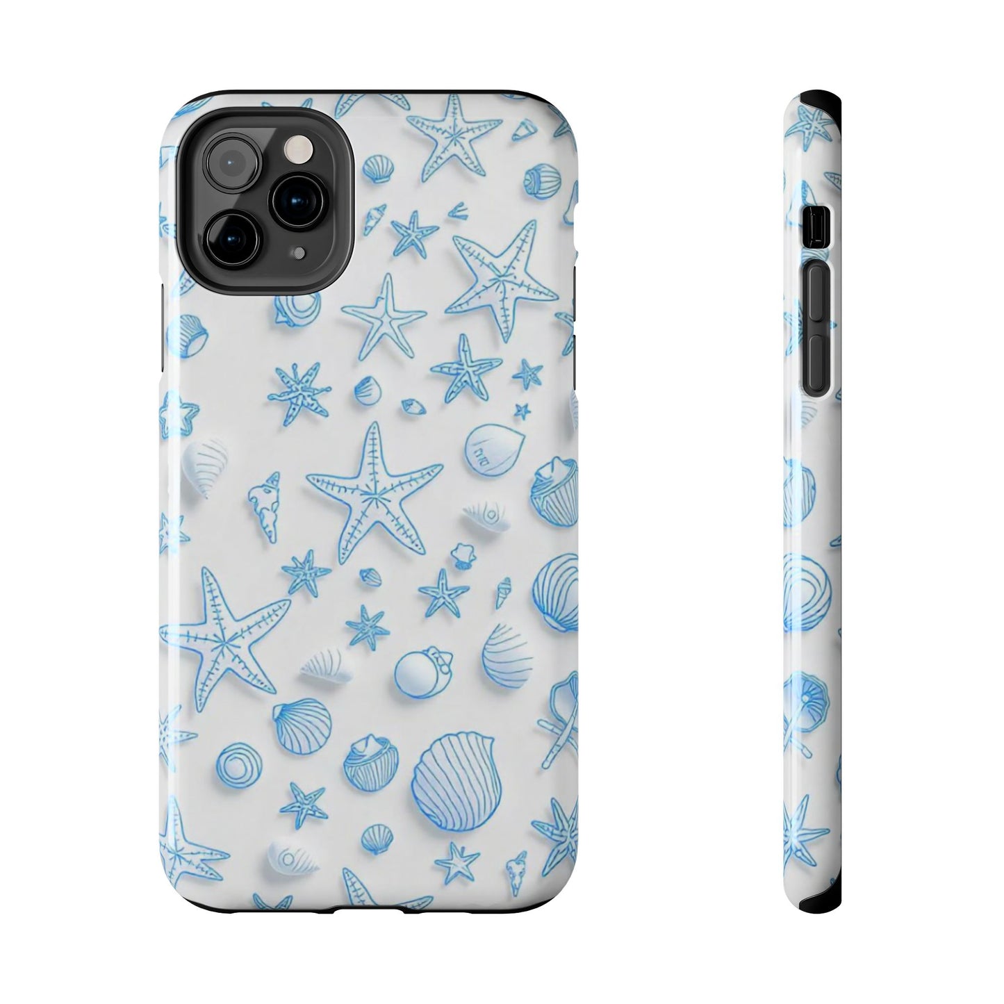 Ocean Breeze Seashell Pattern Phone Case For iphone 15 14 13 12 11 X XR XS XS Max iphone 8 7 mini |Samsung S24 S23 S22 S21 | Get 20% discount today.