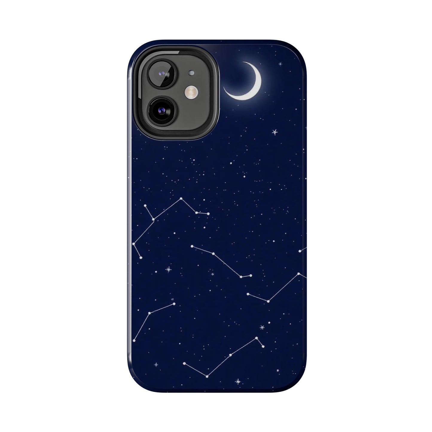 "Moonlit Constellation Tough Phone Case - Explore the Night Sky"