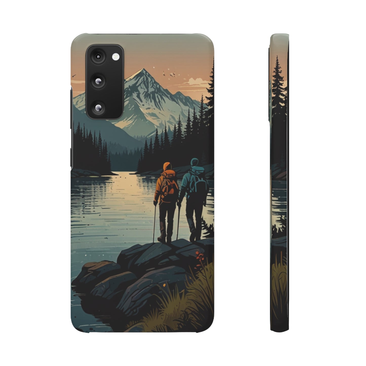 Phone Cases -  Hiking with Mountains