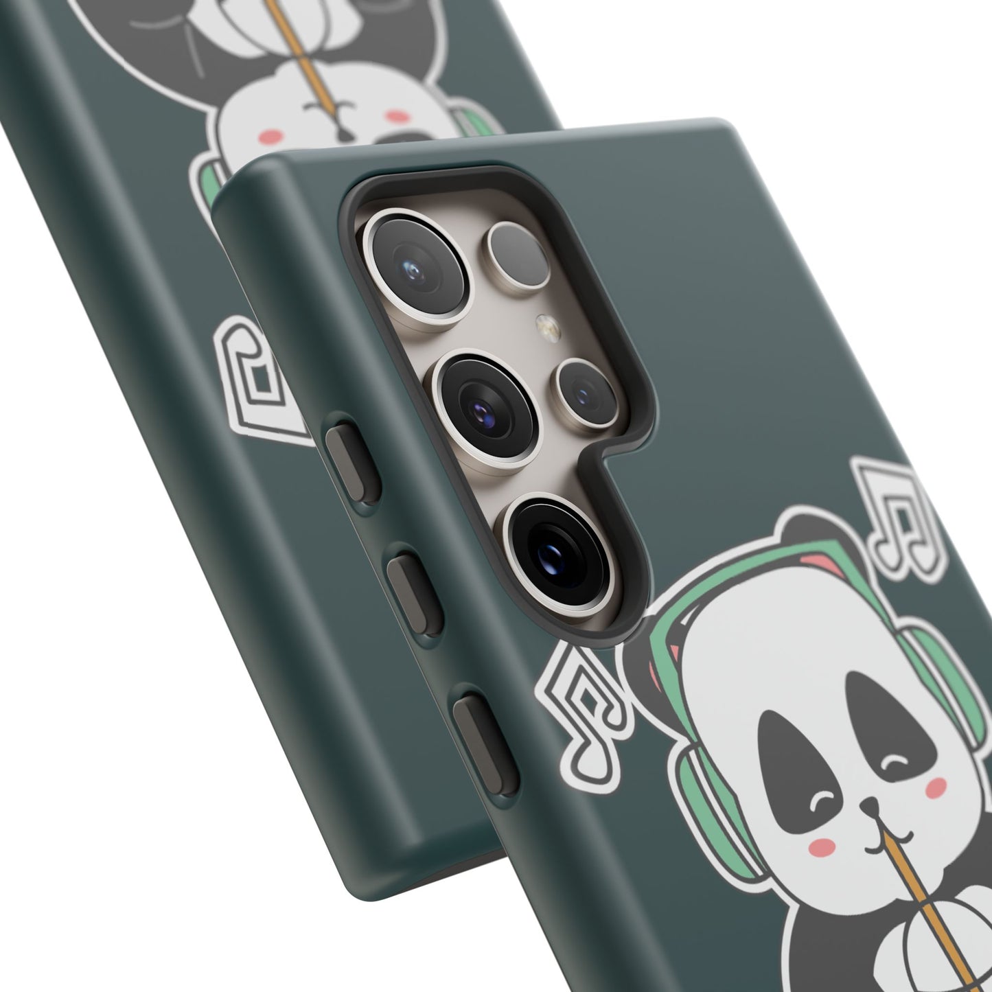 Chill Panda with Bubble Tea Tough Phone Case