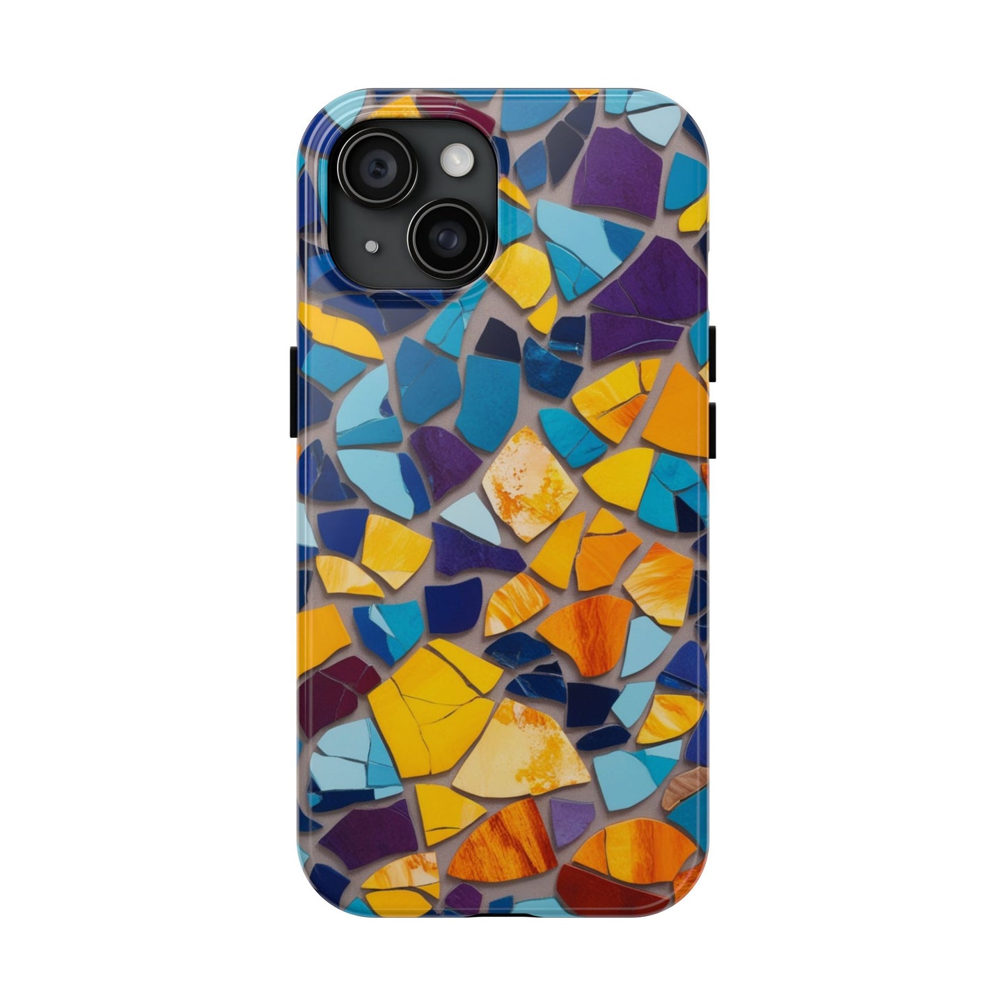 Vibrant Mosaic Shards Tough Phone Case