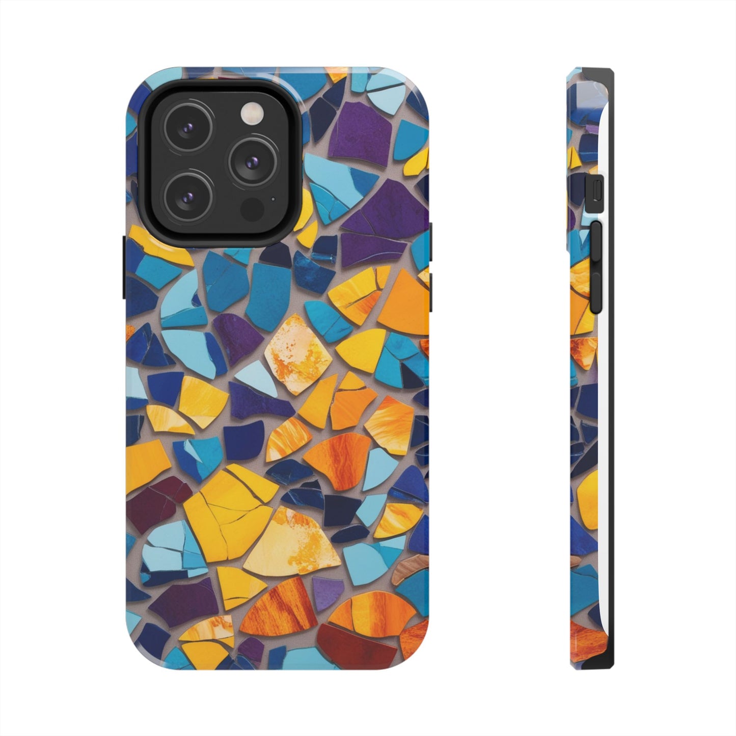 Vibrant Mosaic Shards Tough Phone Case