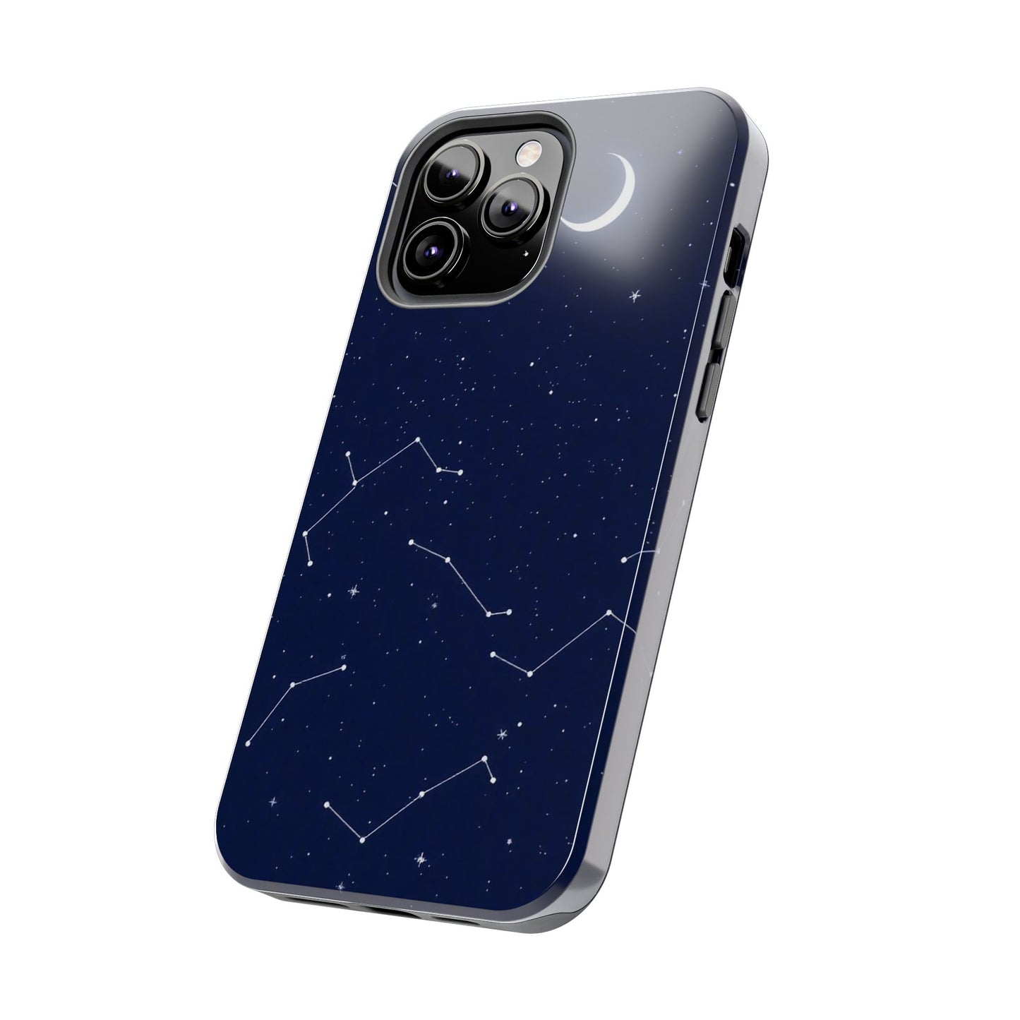 "Moonlit Constellation Tough Phone Case - Explore the Night Sky"