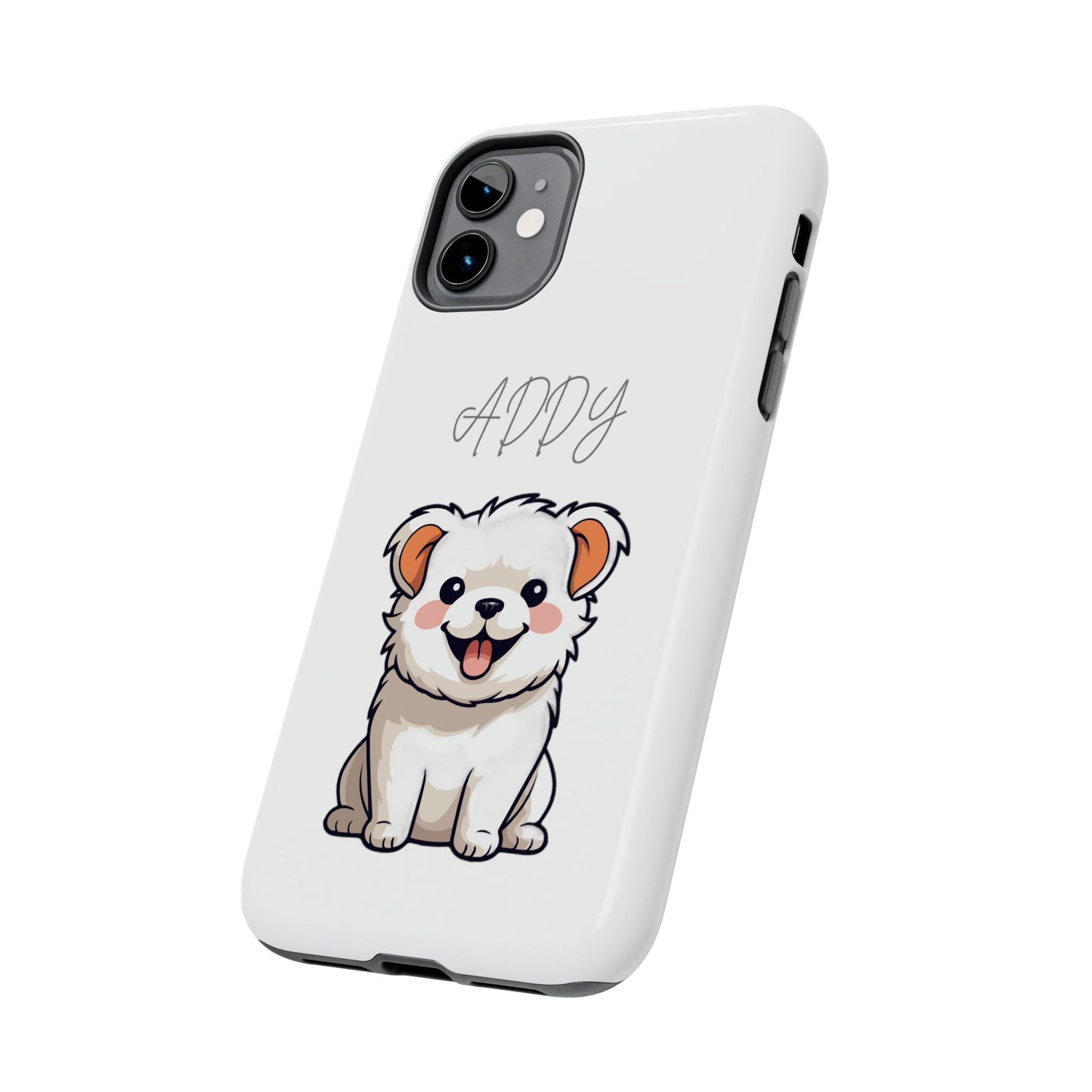 Adorable Puppy Custom Tough Phone Case