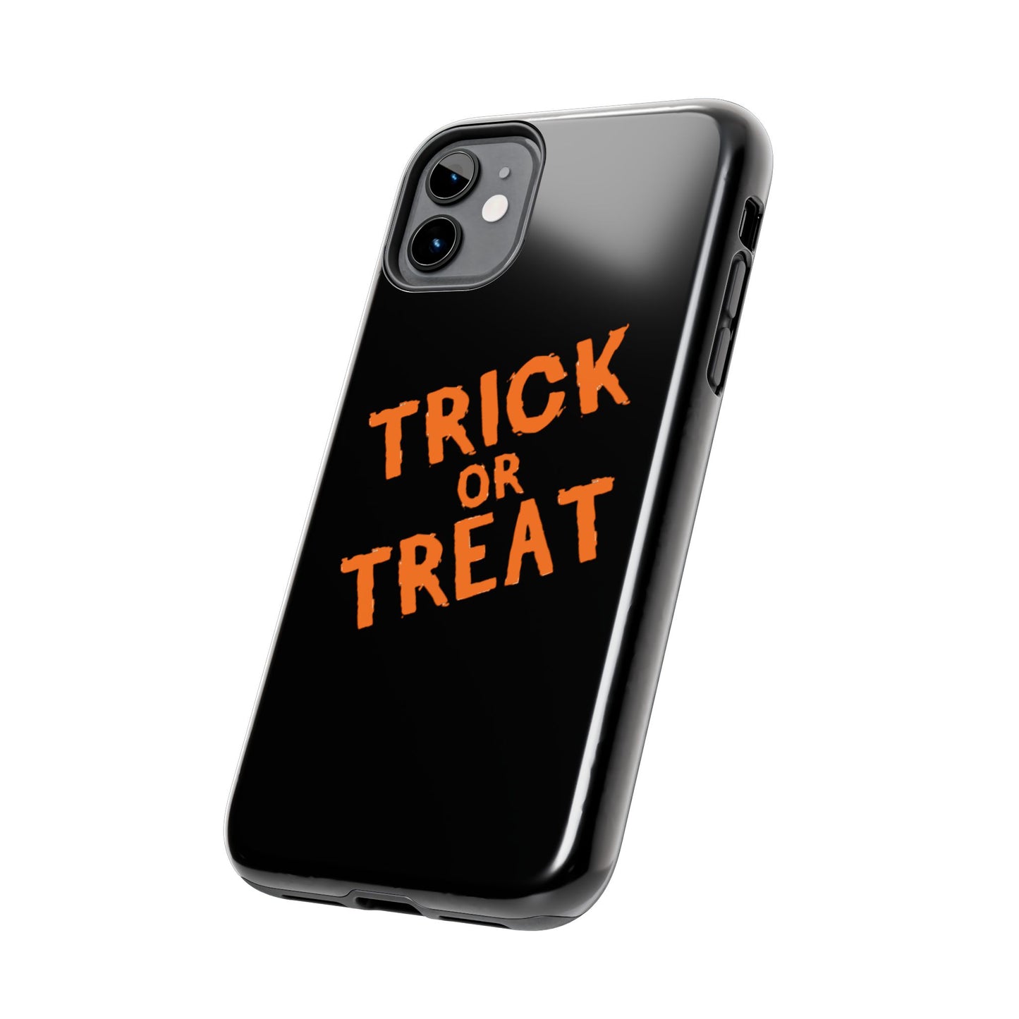 "Halloween Vibes: Trick or Treat Phone Case Design "