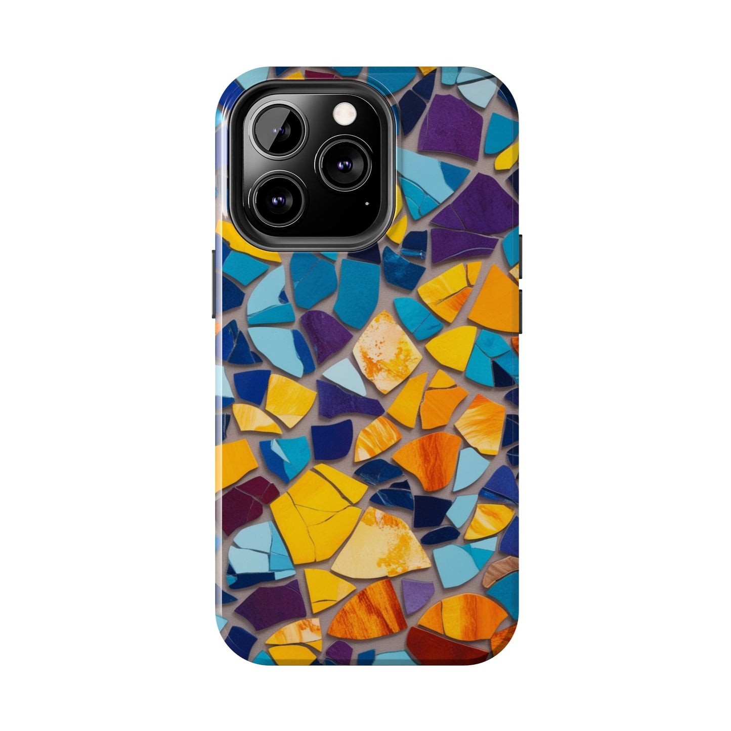 Vibrant Mosaic Shards Tough Phone Case