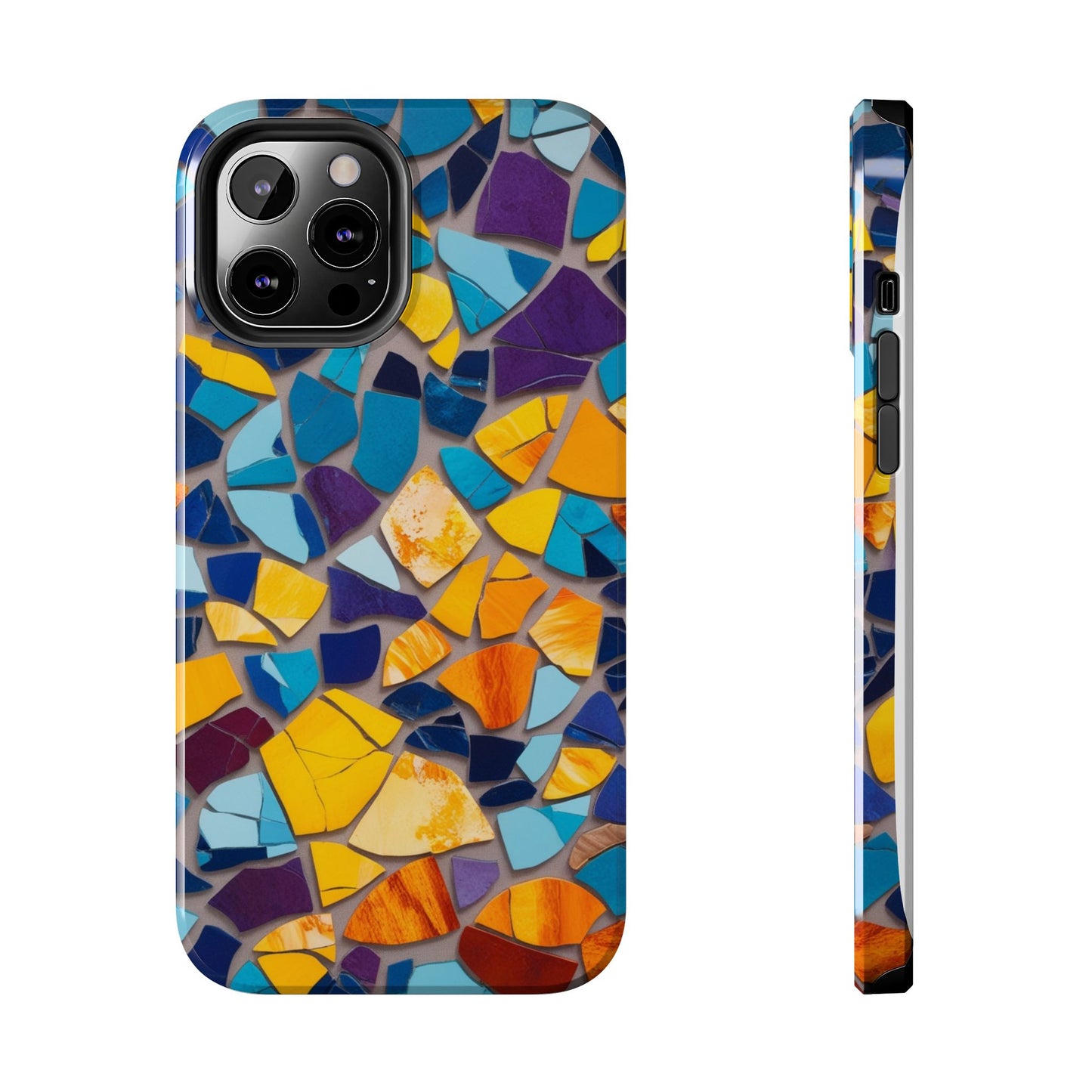 Vibrant Mosaic Shards Tough Phone Case