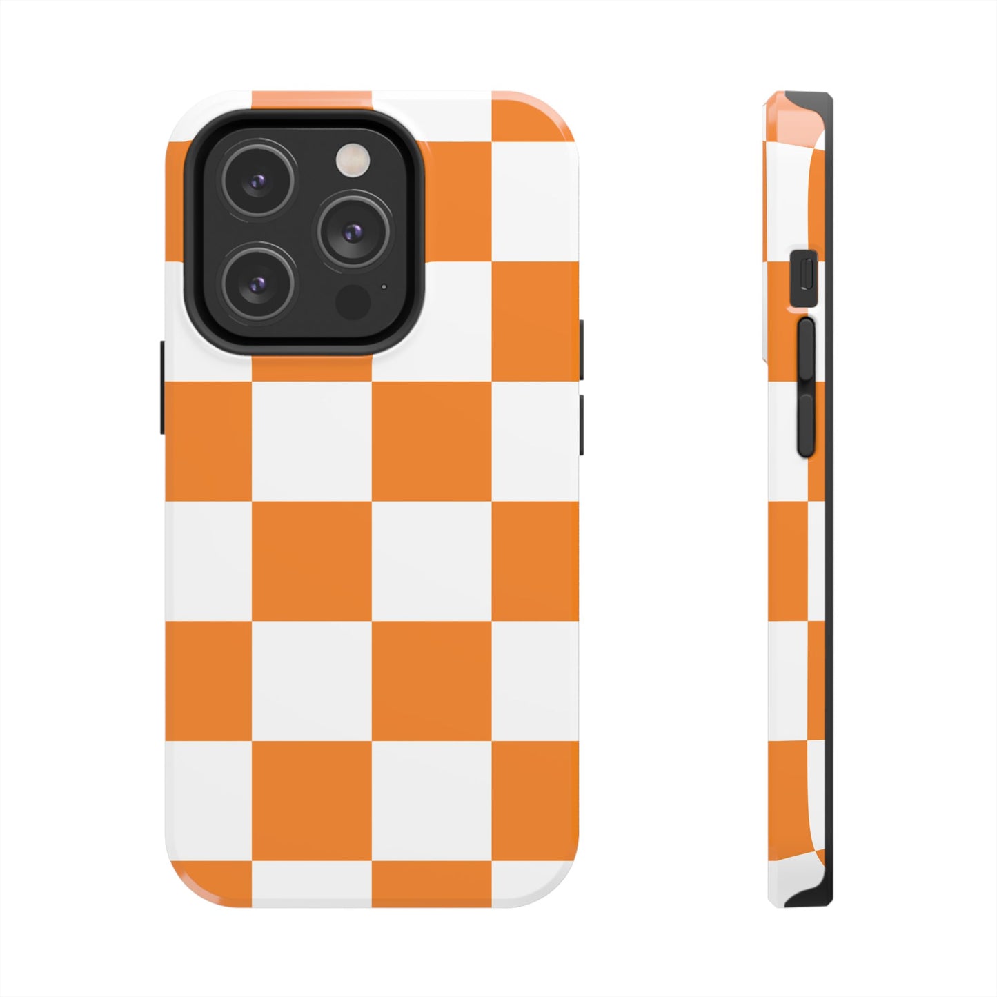 Bold Checkerboard Pattern Tough Phone Cases