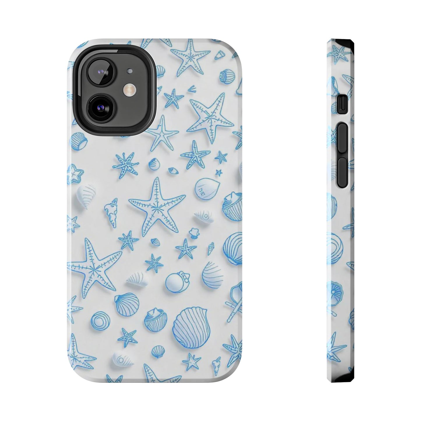 Ocean Breeze Seashell Pattern Phone Case For iphone 15 14 13 12 11 X XR XS XS Max iphone 8 7 mini |Samsung S24 S23 S22 S21 | Get 20% discount today.