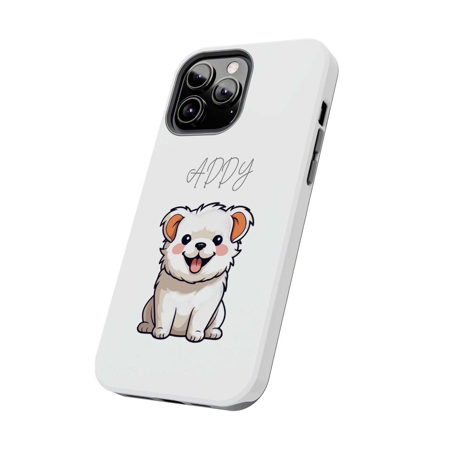 Adorable Puppy Custom Tough Phone Case