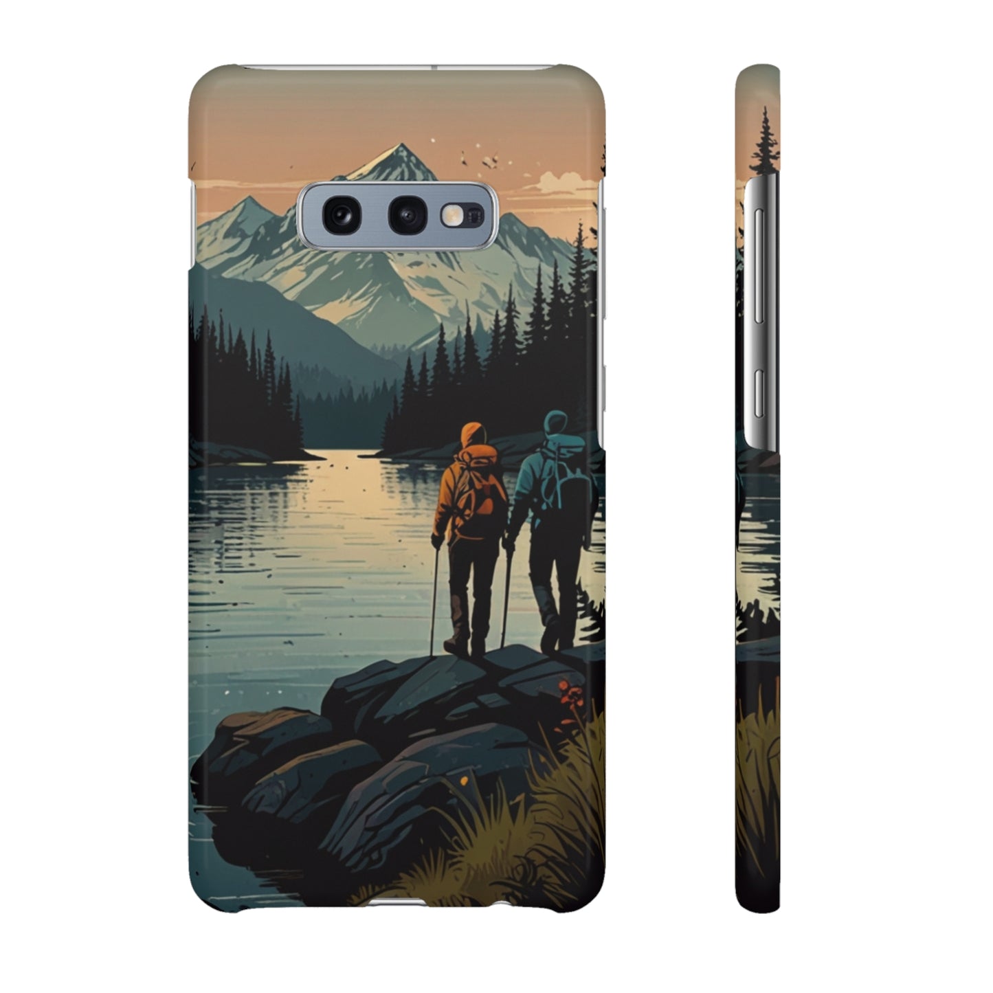 Phone Cases -  Hiking with Mountains