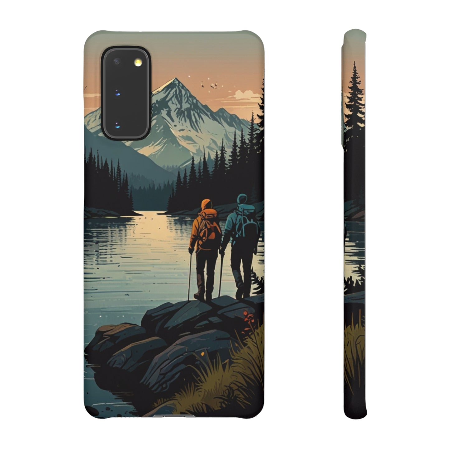 Phone Cases -  Hiking with Mountains