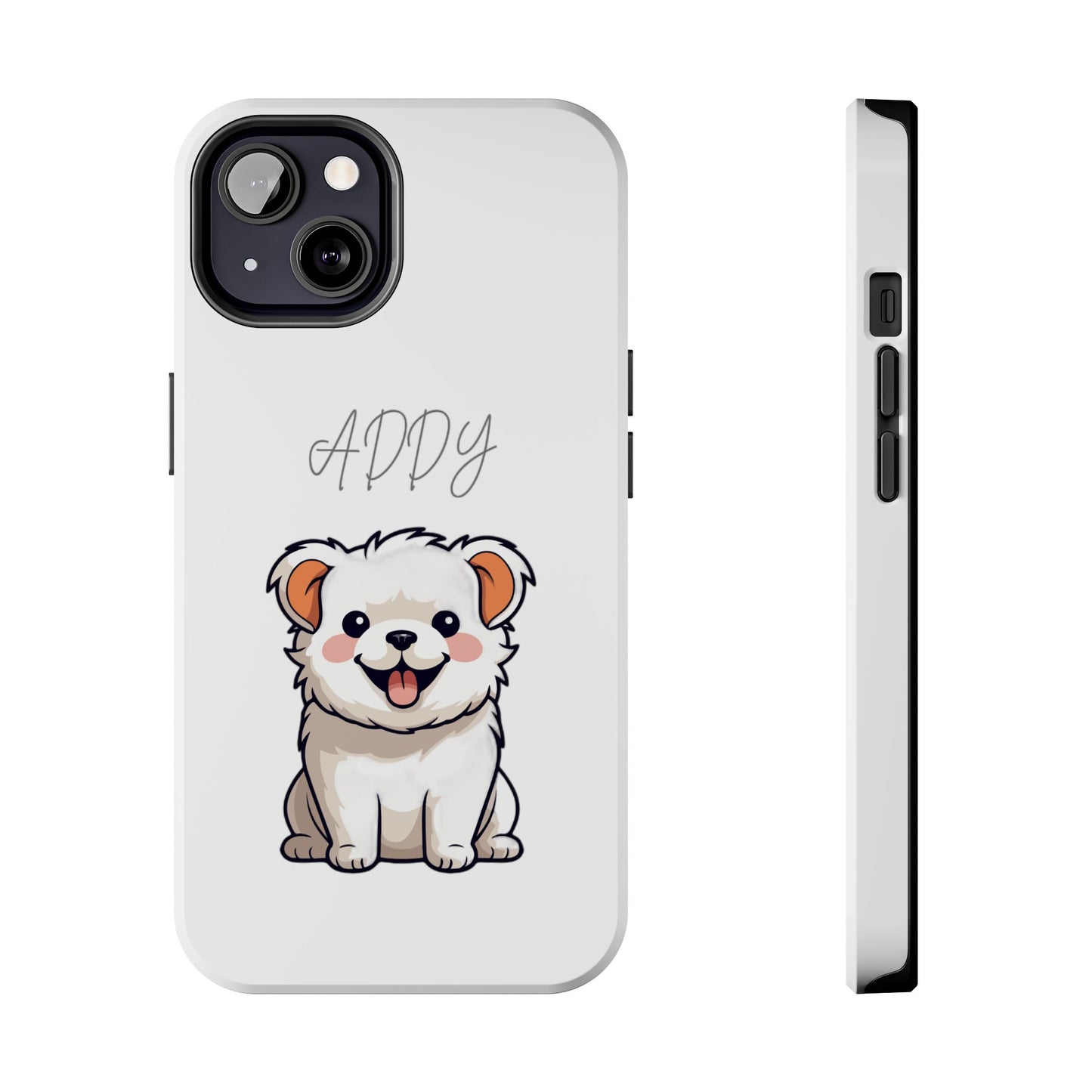 Adorable Puppy Custom Tough Phone Case