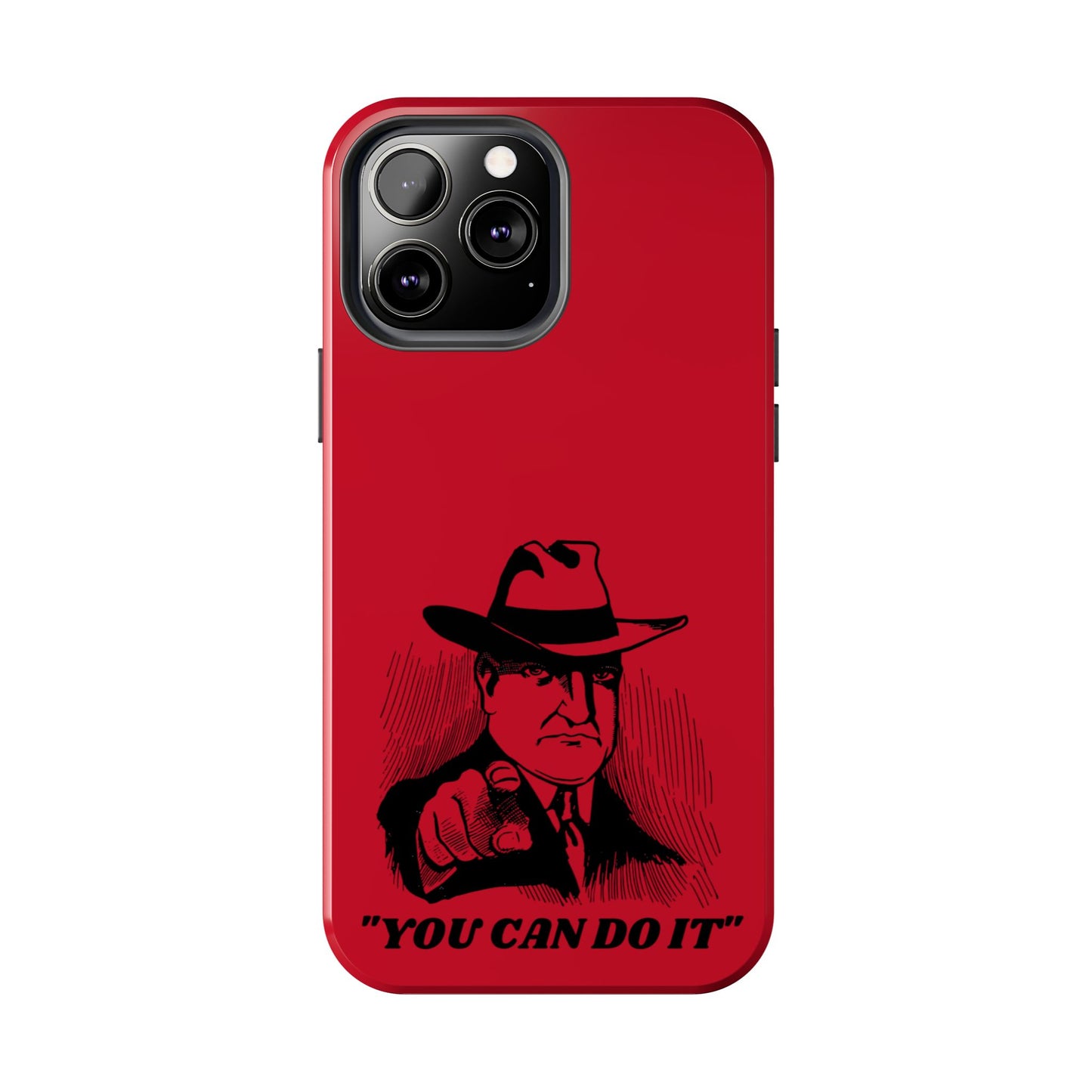 Retro Motivational Phone Case Design