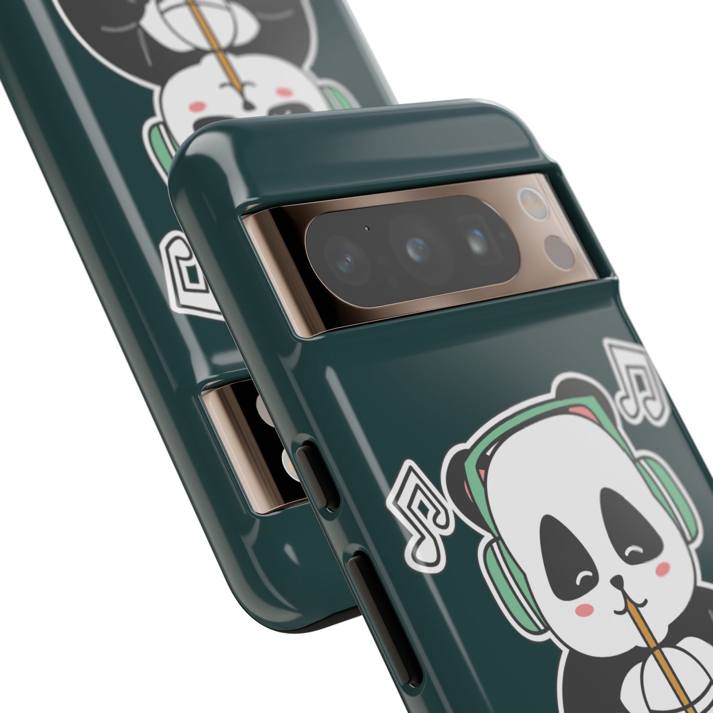 Chill Panda with Bubble Tea Tough Phone Case