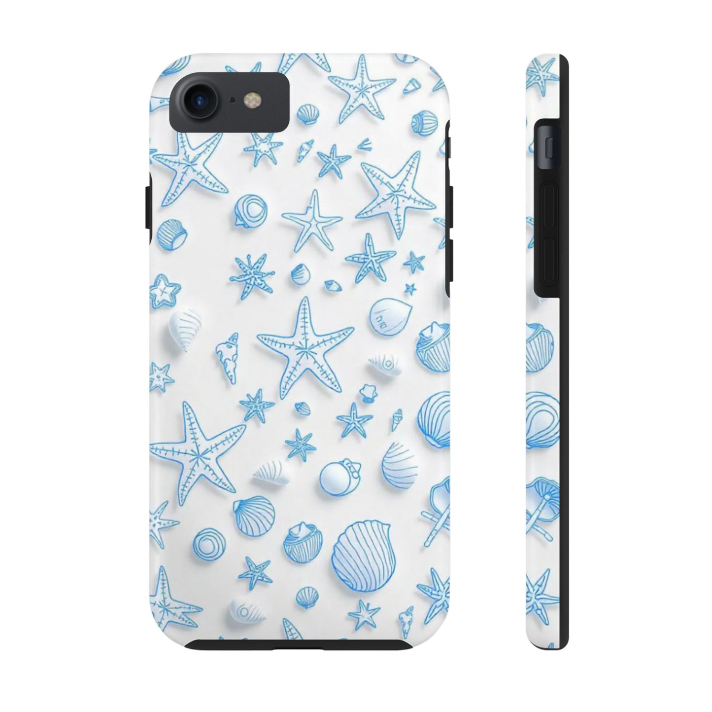 Ocean Breeze Seashell Pattern Phone Case For iphone 15 14 13 12 11 X XR XS XS Max iphone 8 7 mini |Samsung S24 S23 S22 S21 | Get 20% discount today.