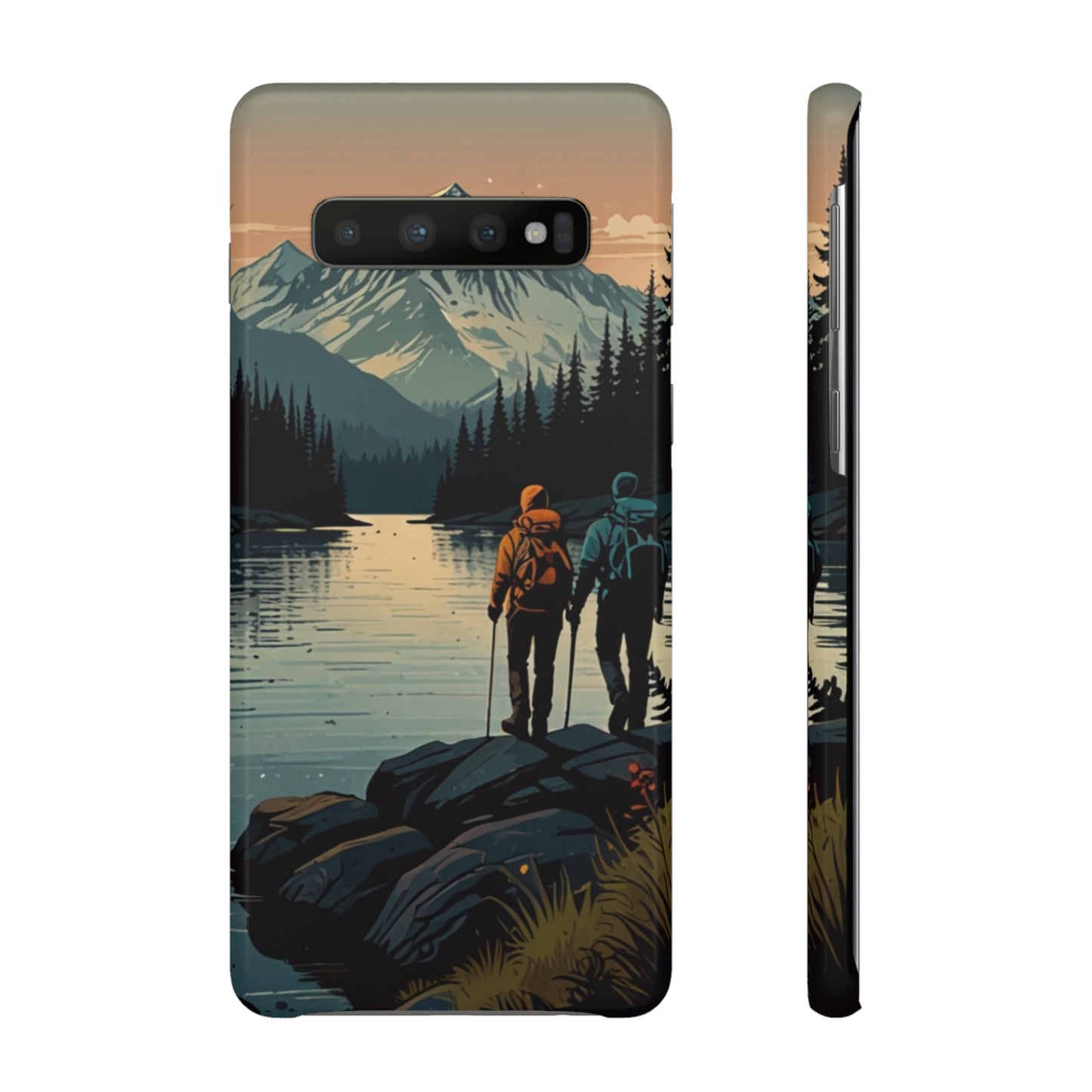 Phone Cases -  Hiking with Mountains