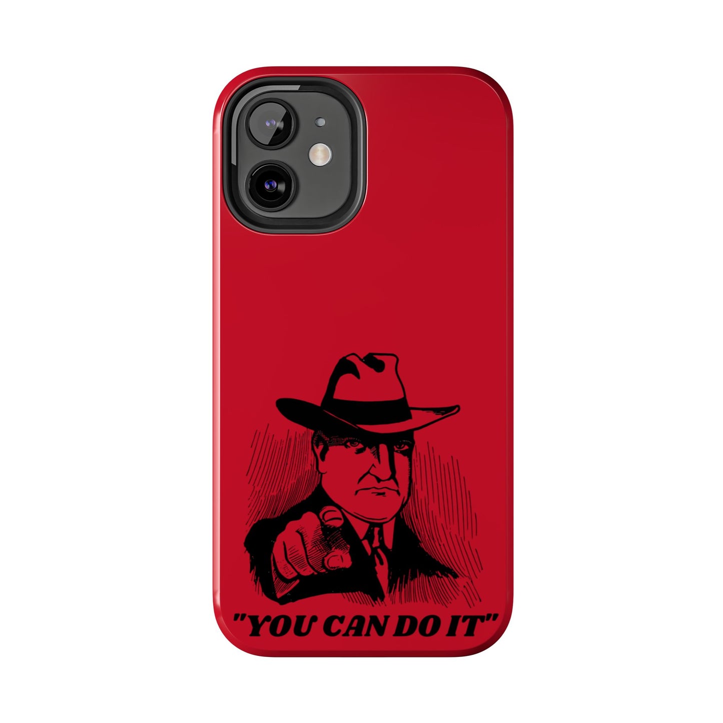 Retro Motivational Phone Case Design