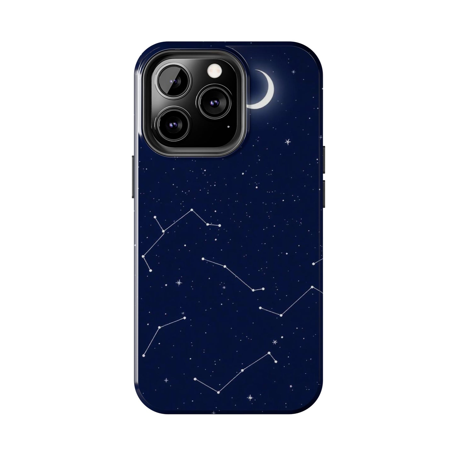 "Moonlit Constellation Tough Phone Case - Explore the Night Sky"